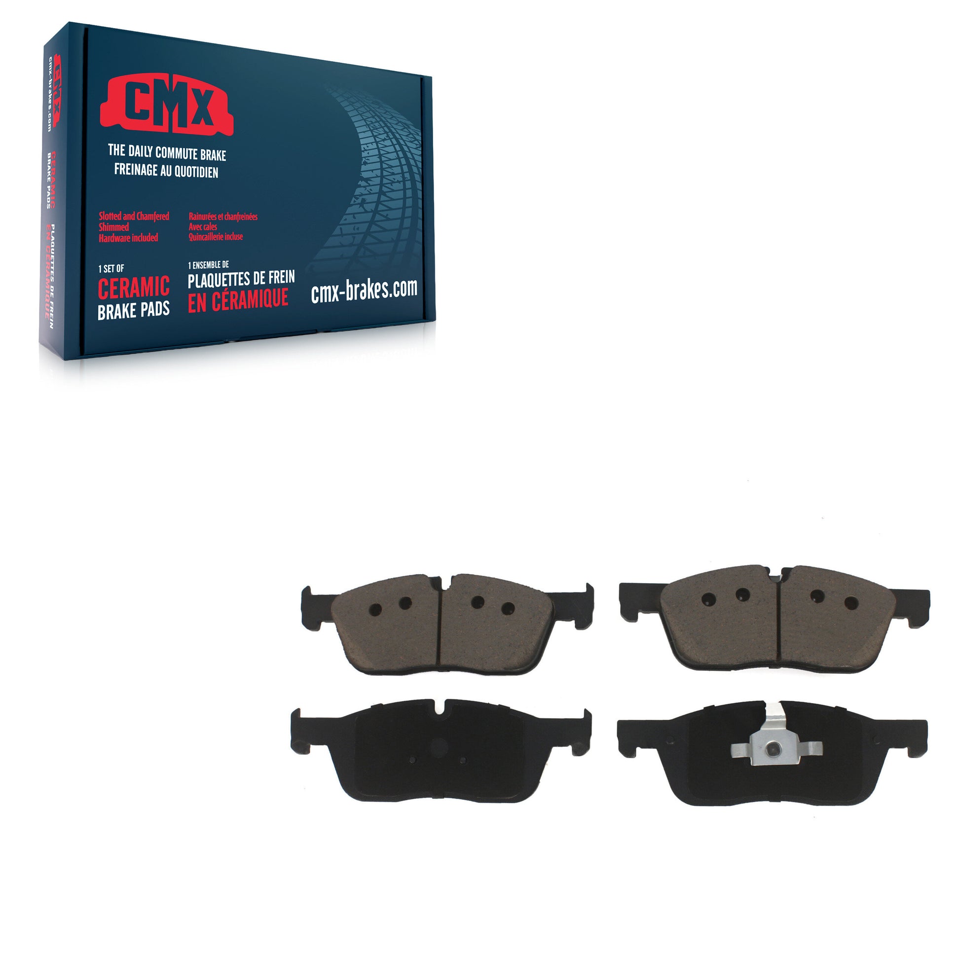 CMX CMX-D1838 Disc Brake Pad for 2015-2024 Jaguar XE, Jaguar XF, Jaguar E-Pace - Front