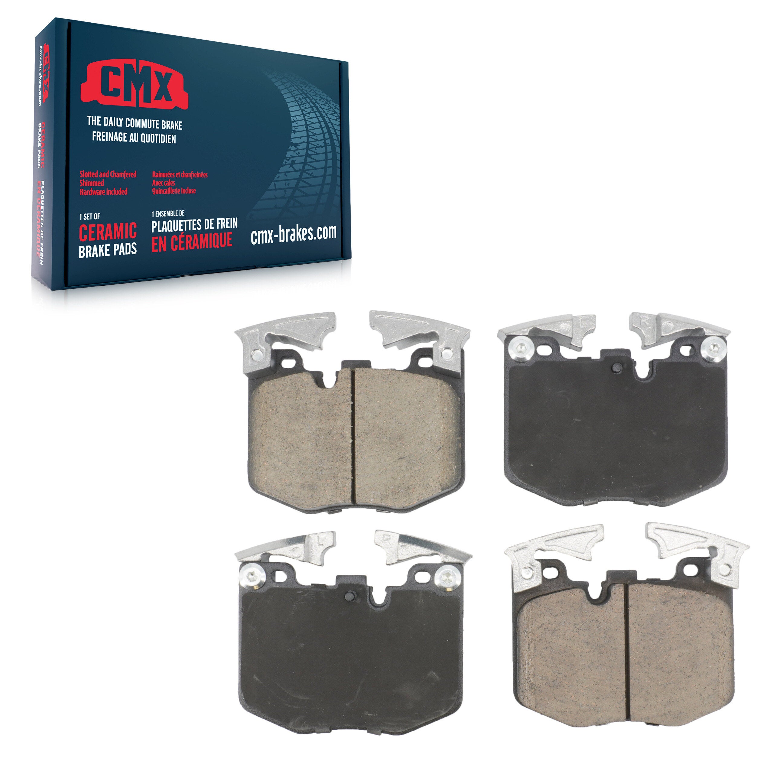 CMX CMX-D1867 Disc Brake Pad for 2016-2023 Toyota GR Supra, BMW 230i, BMW 430i Gran Coupe - Front