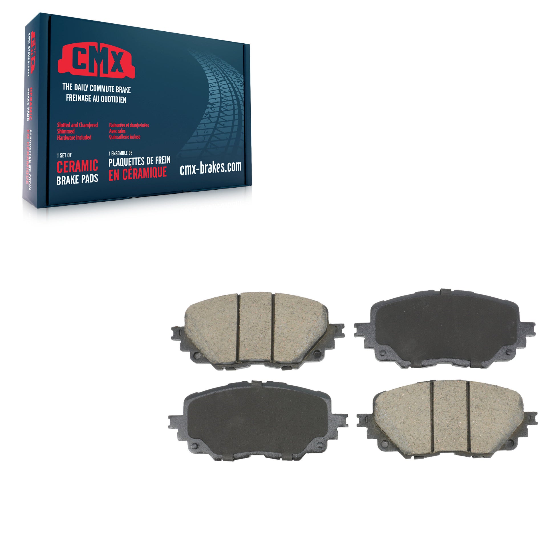CMX CMX-D1903 Disc Brake Pad for 2016-2023 Fiat 124 Spider, Mazda MX-5 Miata - Front