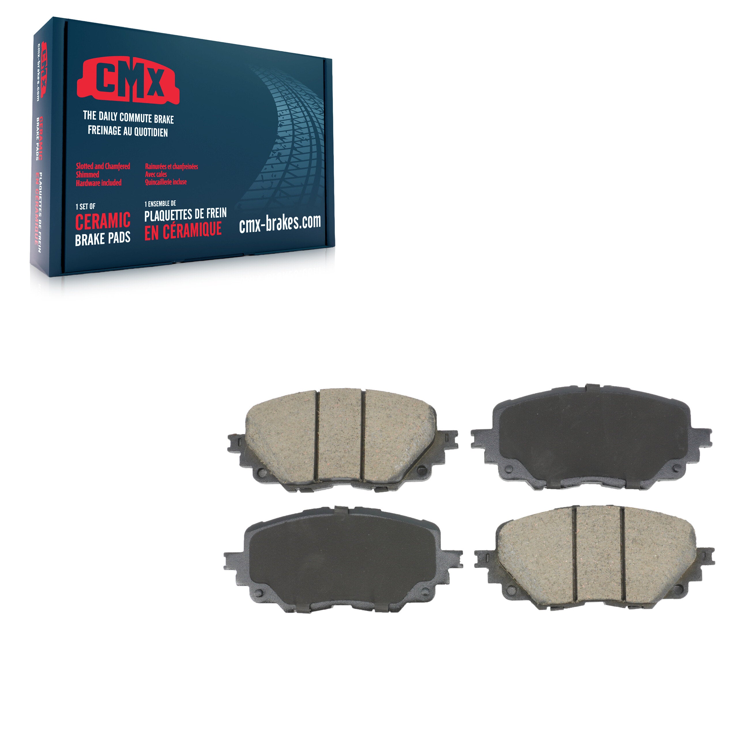 CMX CMX-D1903 Disc Brake Pad for 2016-2023 Fiat 124 Spider, Mazda MX-5 Miata - Front