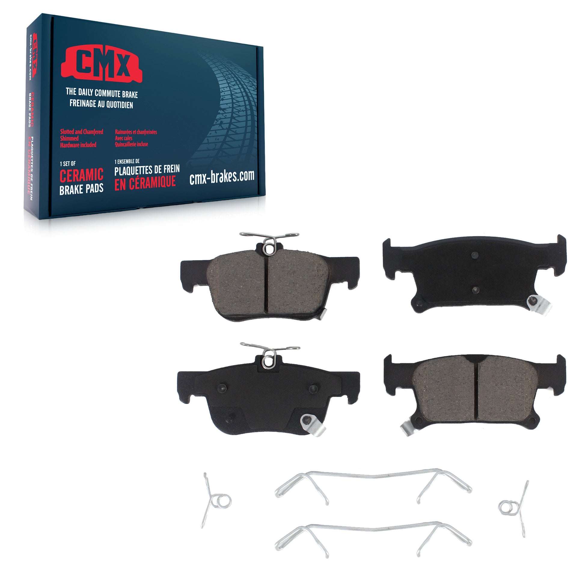 CMX CMX-D1923 Disc Brake Pad for 2016-2020 Buick Envision - Rear