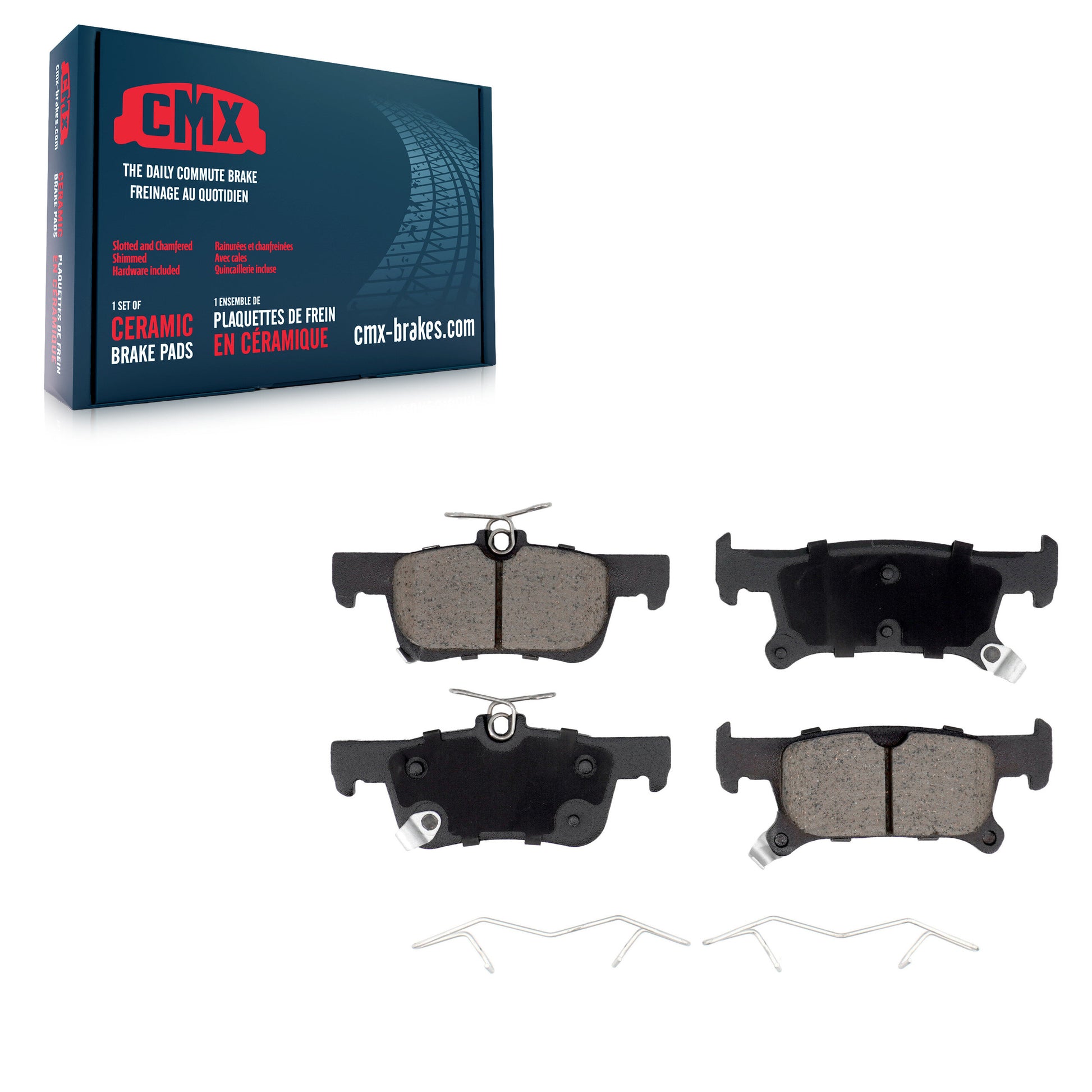 CMX CMX-D2025 Disc Brake Pad for 2016-2019 Buick Envision - Rear