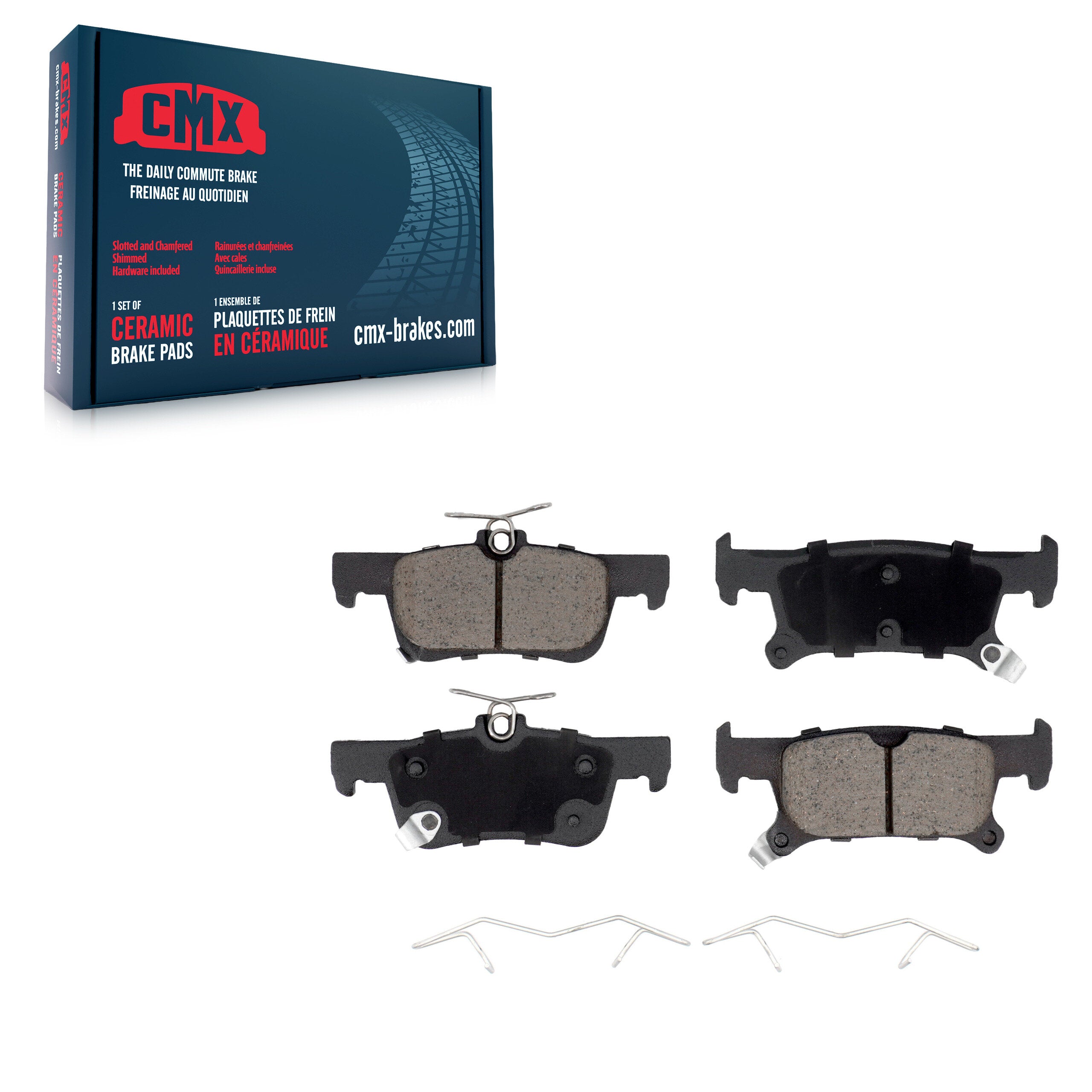 CMX CMX-D2025 Disc Brake Pad for 2016-2019 Buick Envision - Rear