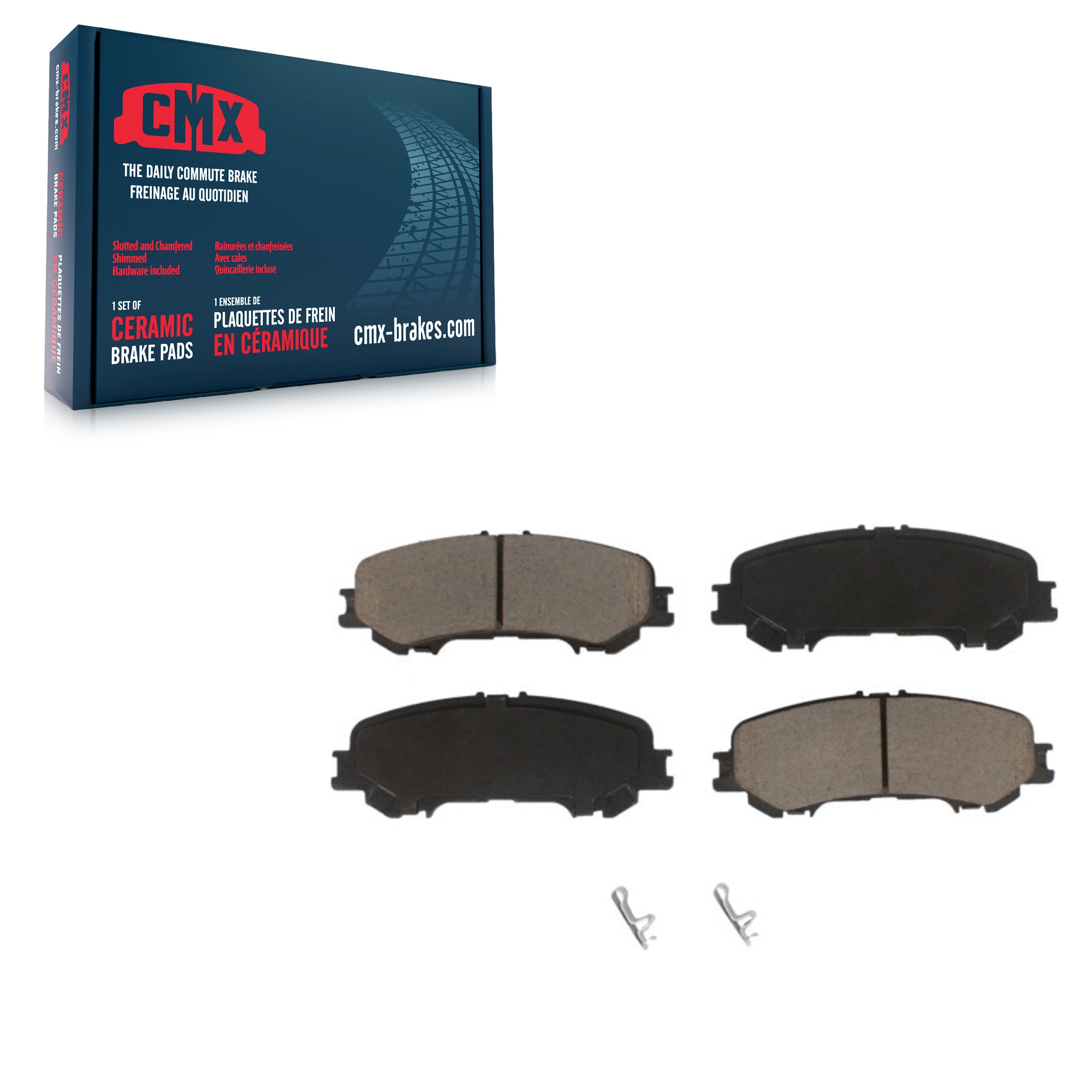 CMX CMX-D2032 Disc Brake Pad for 2017-2023 Nissan TITAN - Rear