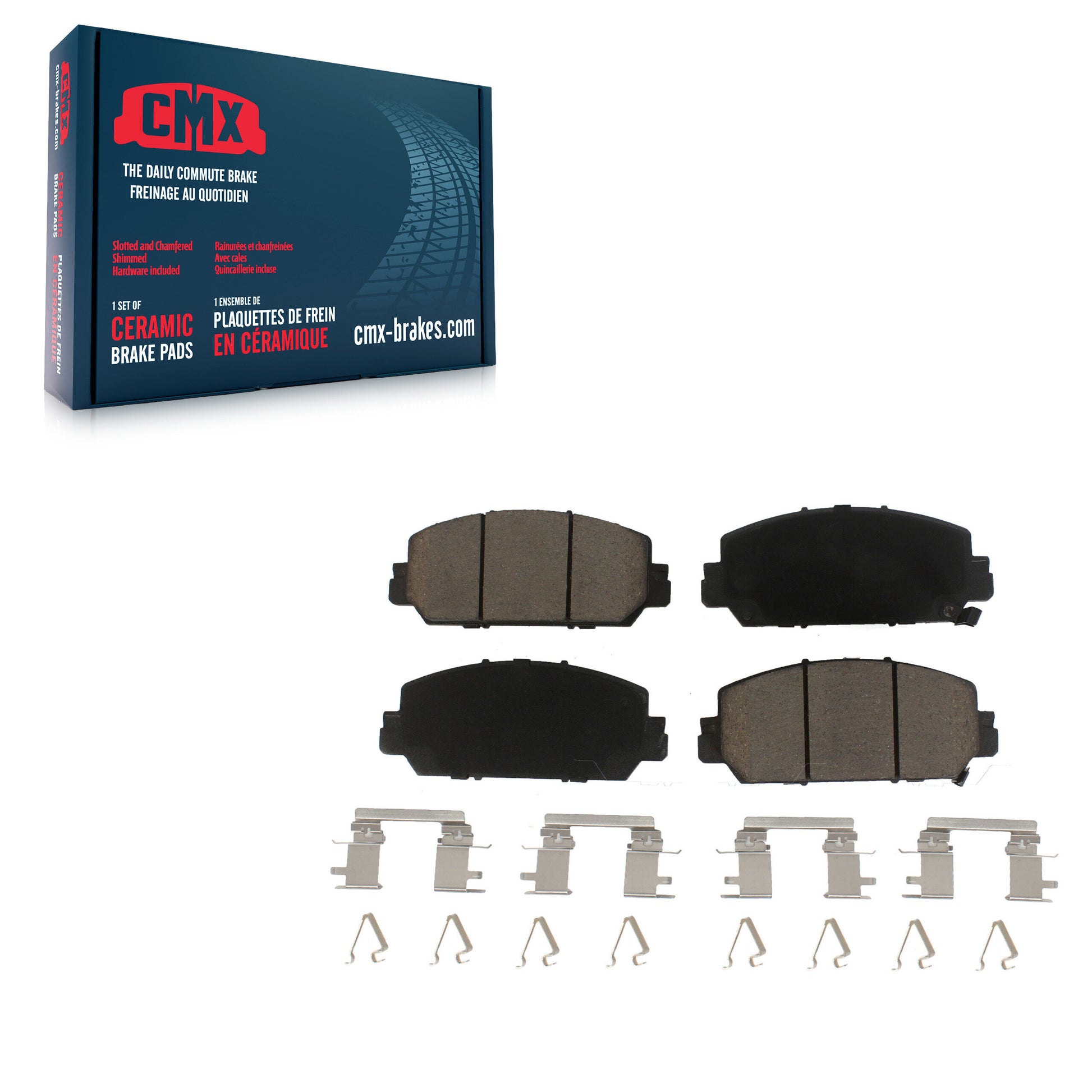CMX CMX-D2036 Disc Brake Pad for 2017-2023 Honda CR-V, Honda HR-V, Honda Clarity - Front