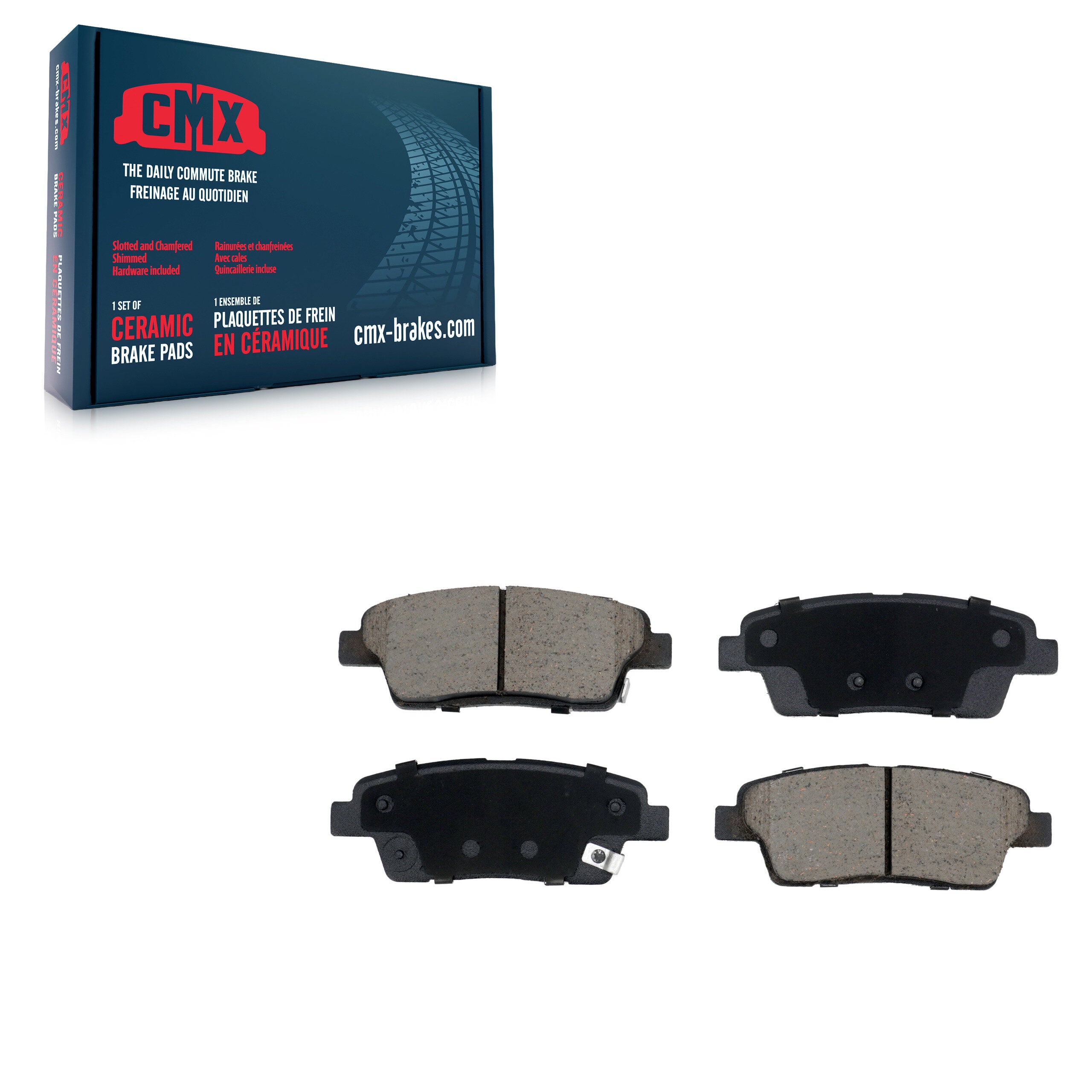 CMX CMX-D2100 Disc Brake Pad for 2018-2020 Genesis G80 - Rear