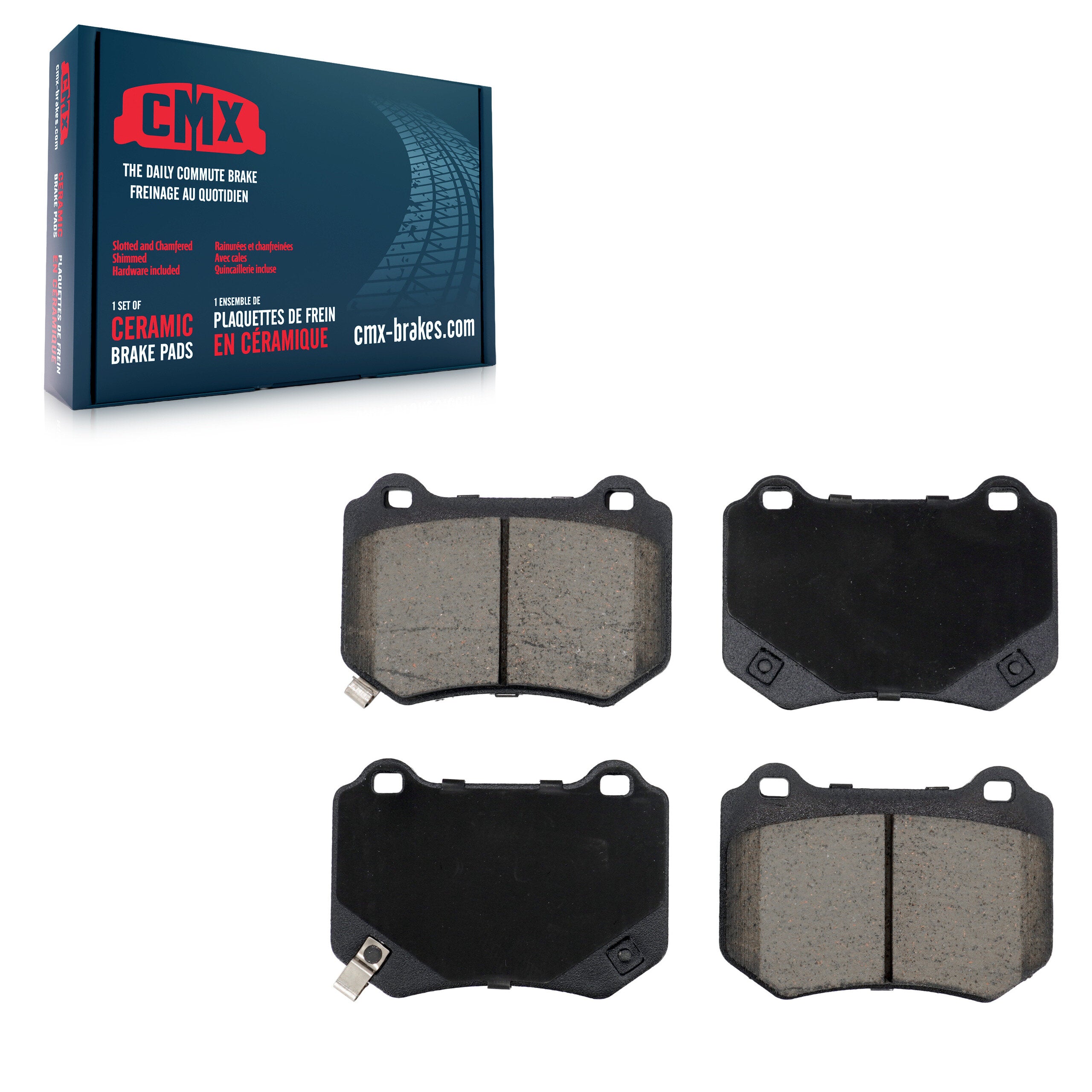 CMX CMX-D2118 Disc Brake Pad for 2018-2021 Subaru WRX STI - Rear