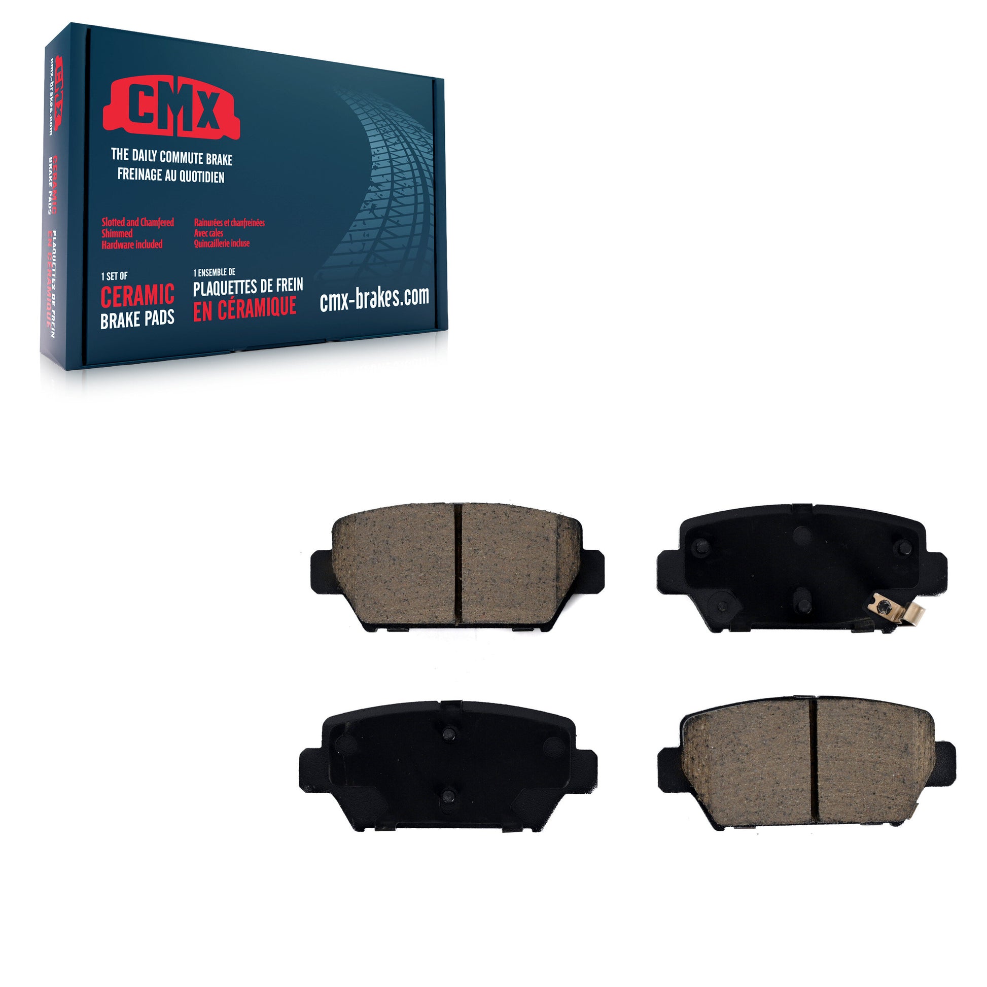 CMX CMX-D2156 Disc Brake Pad for 2018-2022 Mitsubishi Eclipse Cross - Rear