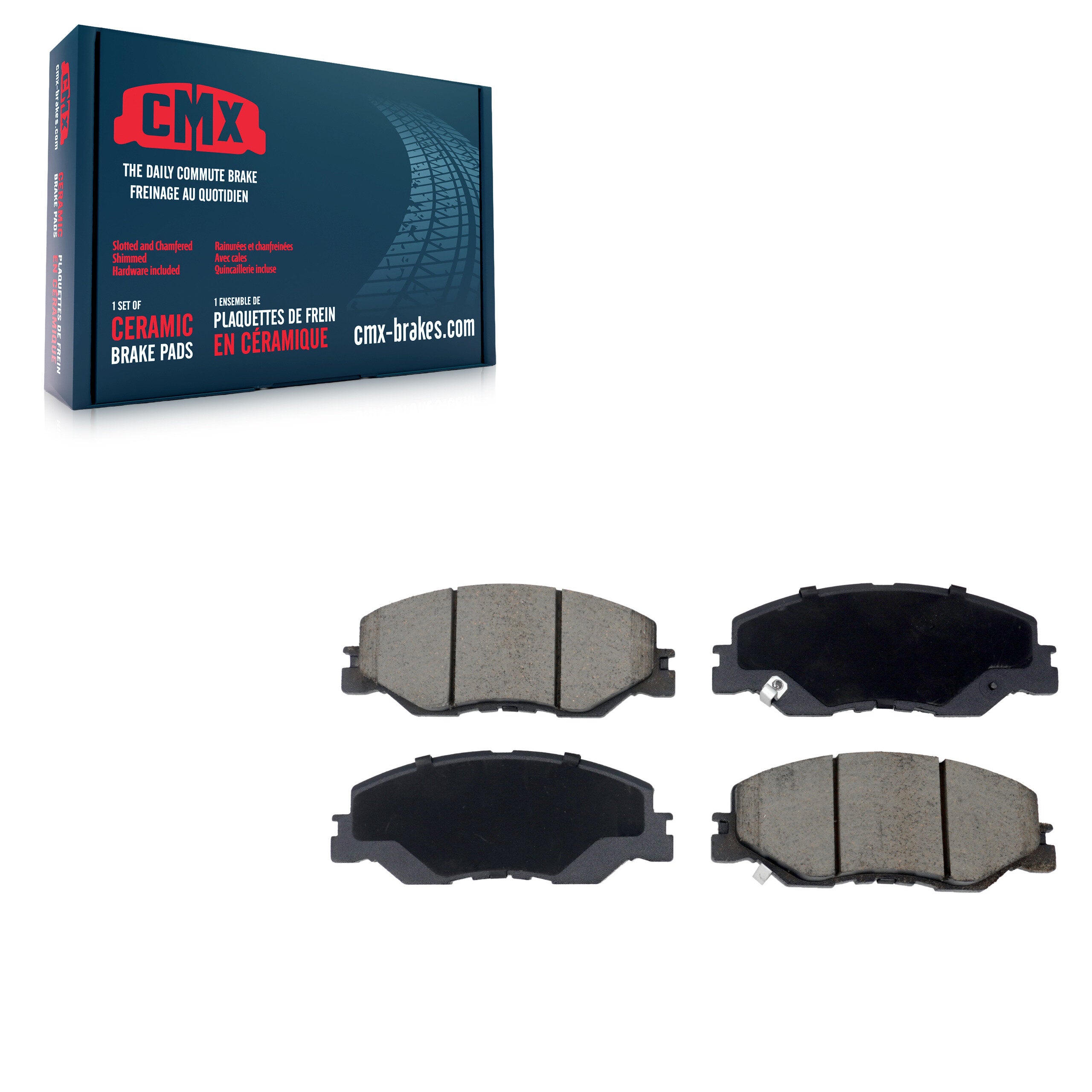 CMX CMX-D2185 Disc Brake Pad for 2019-2025 Honda Civic, Honda Insight - Front