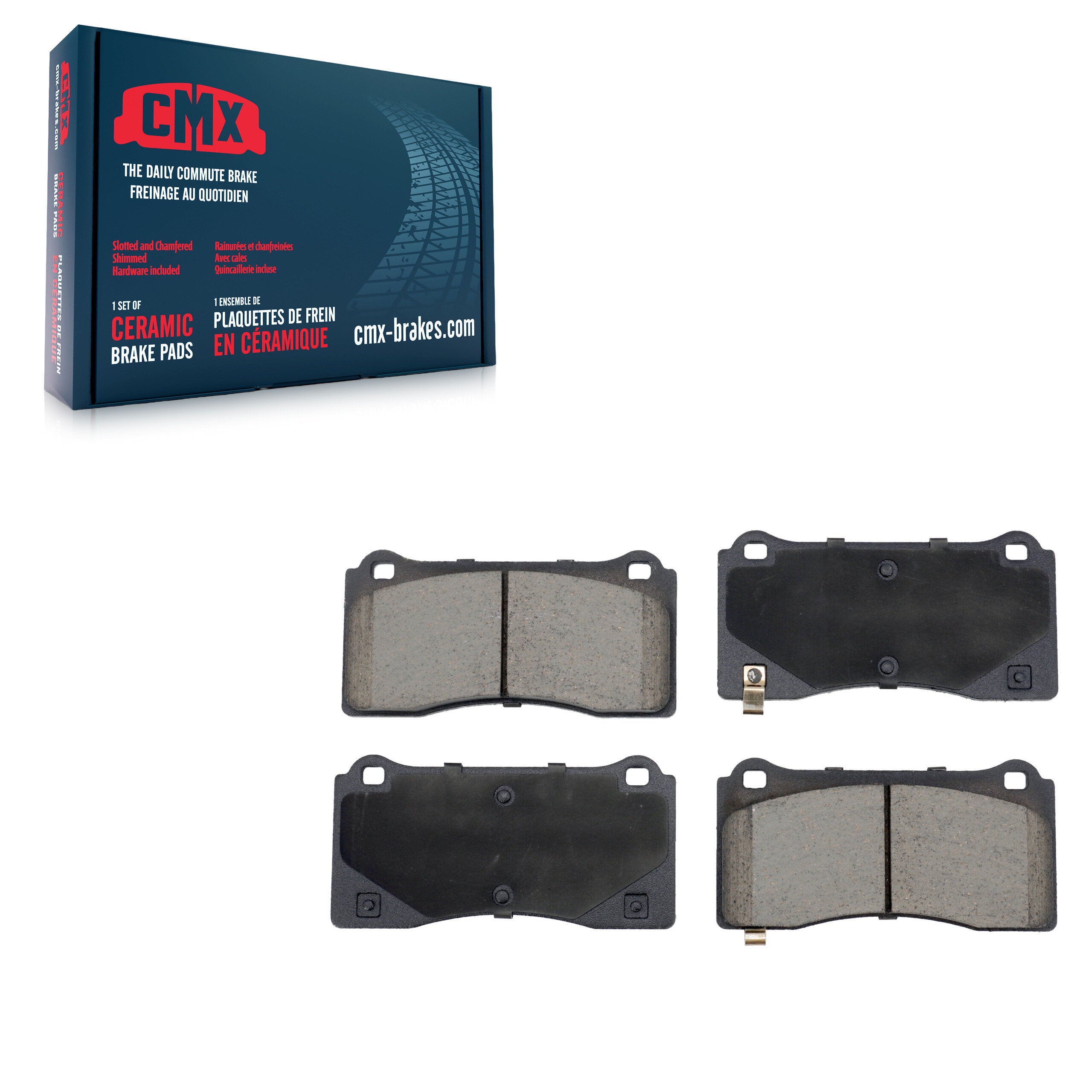CMX CMX-D2195 Disc Brake Pad for 2017-2025 Tesla 3 - Front