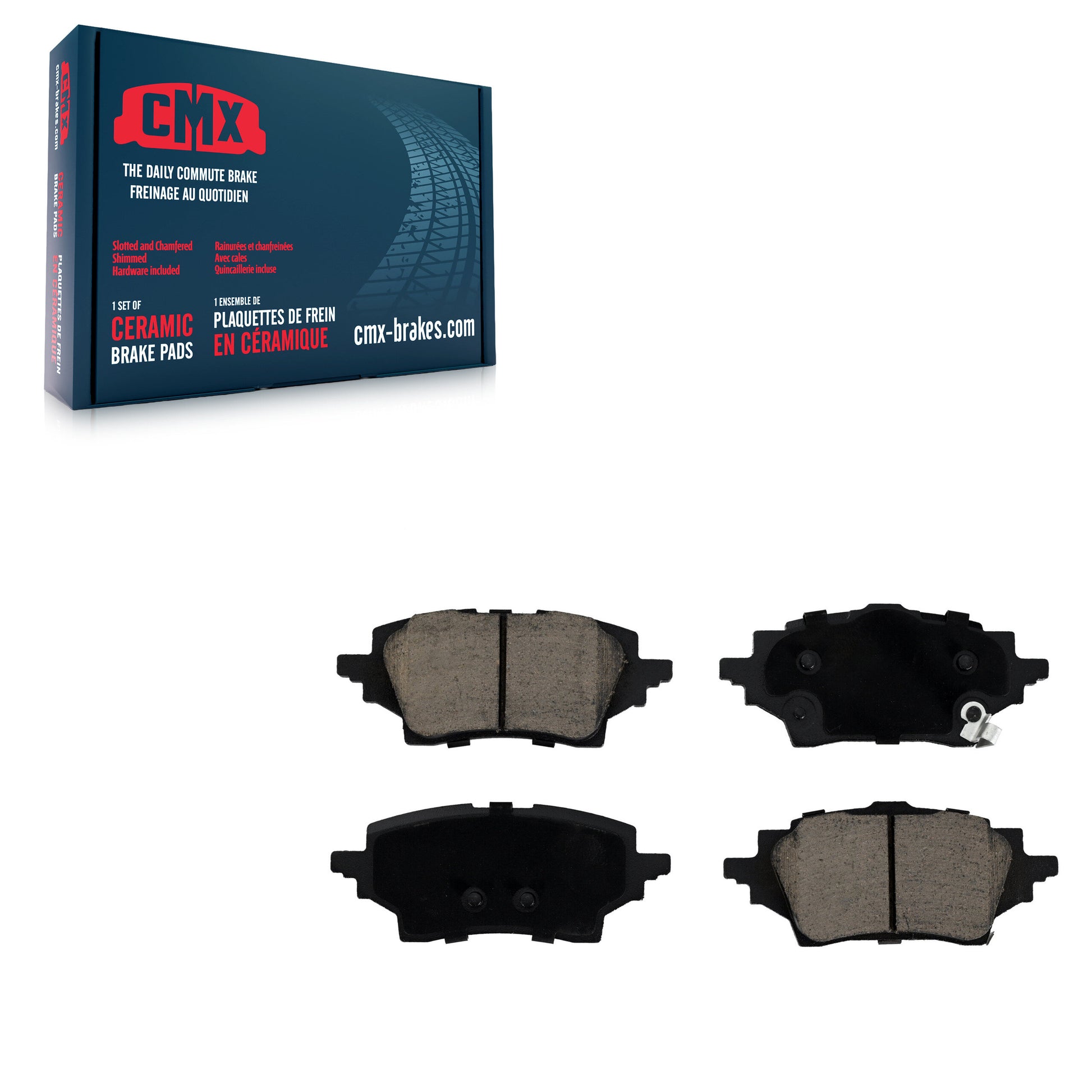 CMX CMX-D2202 Disc Brake Pad for 2019-2022 Toyota C-HR - Rear