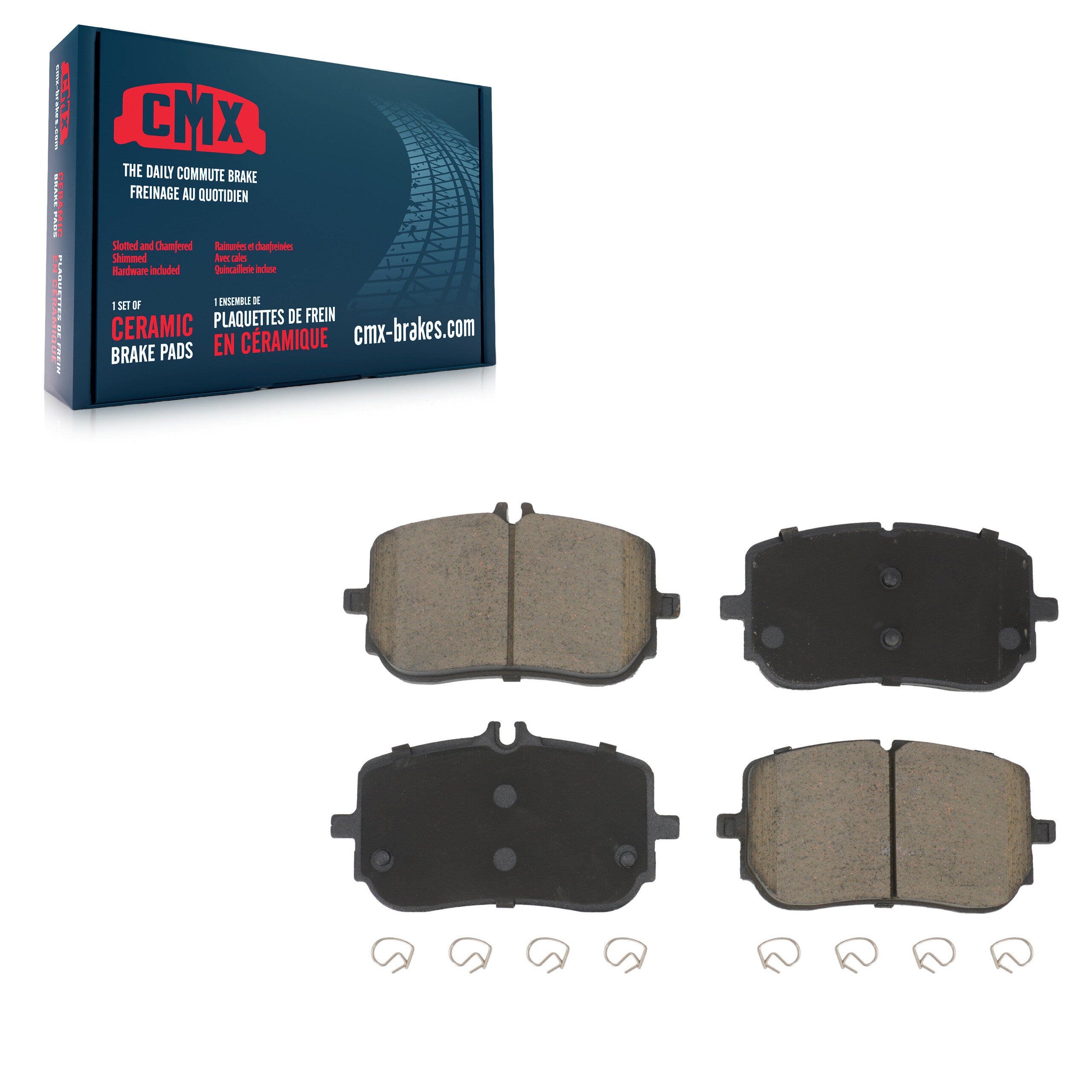 CMX CMX-D2206 Disc Brake Pad for 2019-2023 Mercedes-Benz CLA250, Mercedes-Benz A220 - Front