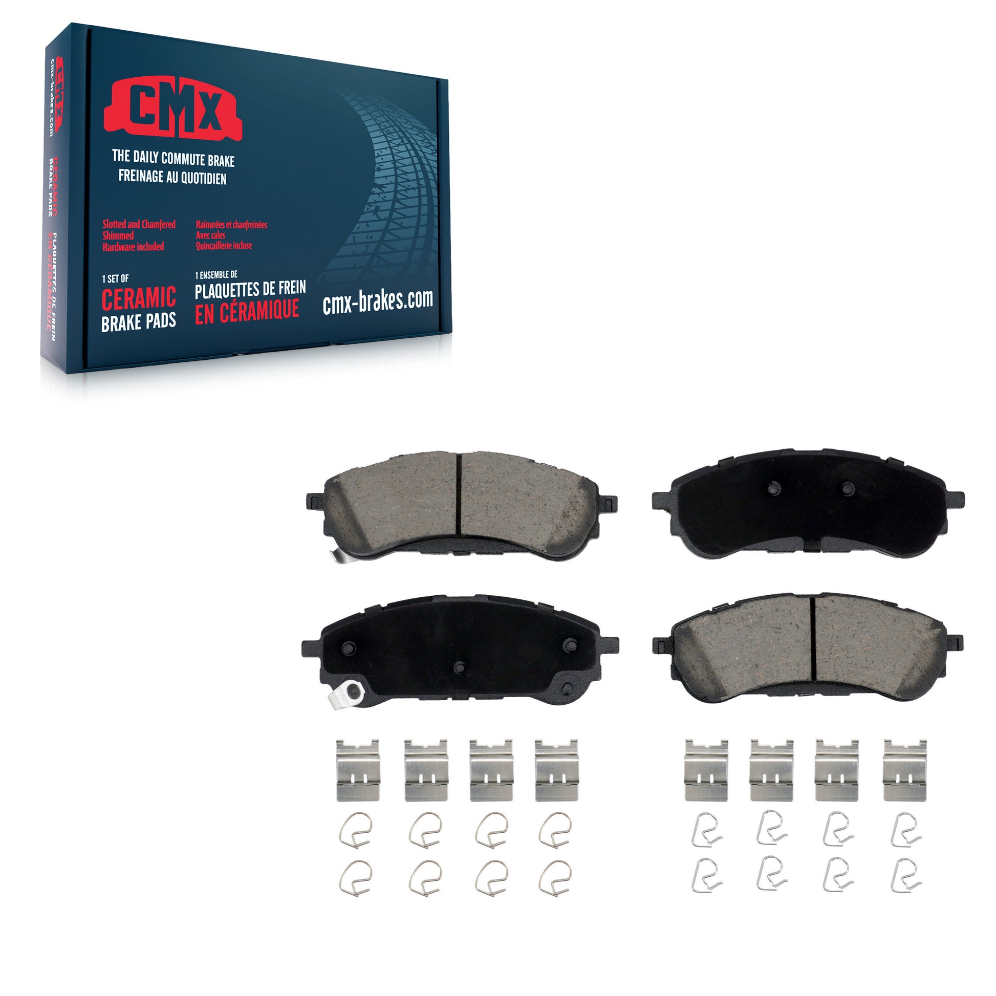 CMX CMX-D2208 Disc Brake Pad for 2019-2023 Ford Ranger - Rear