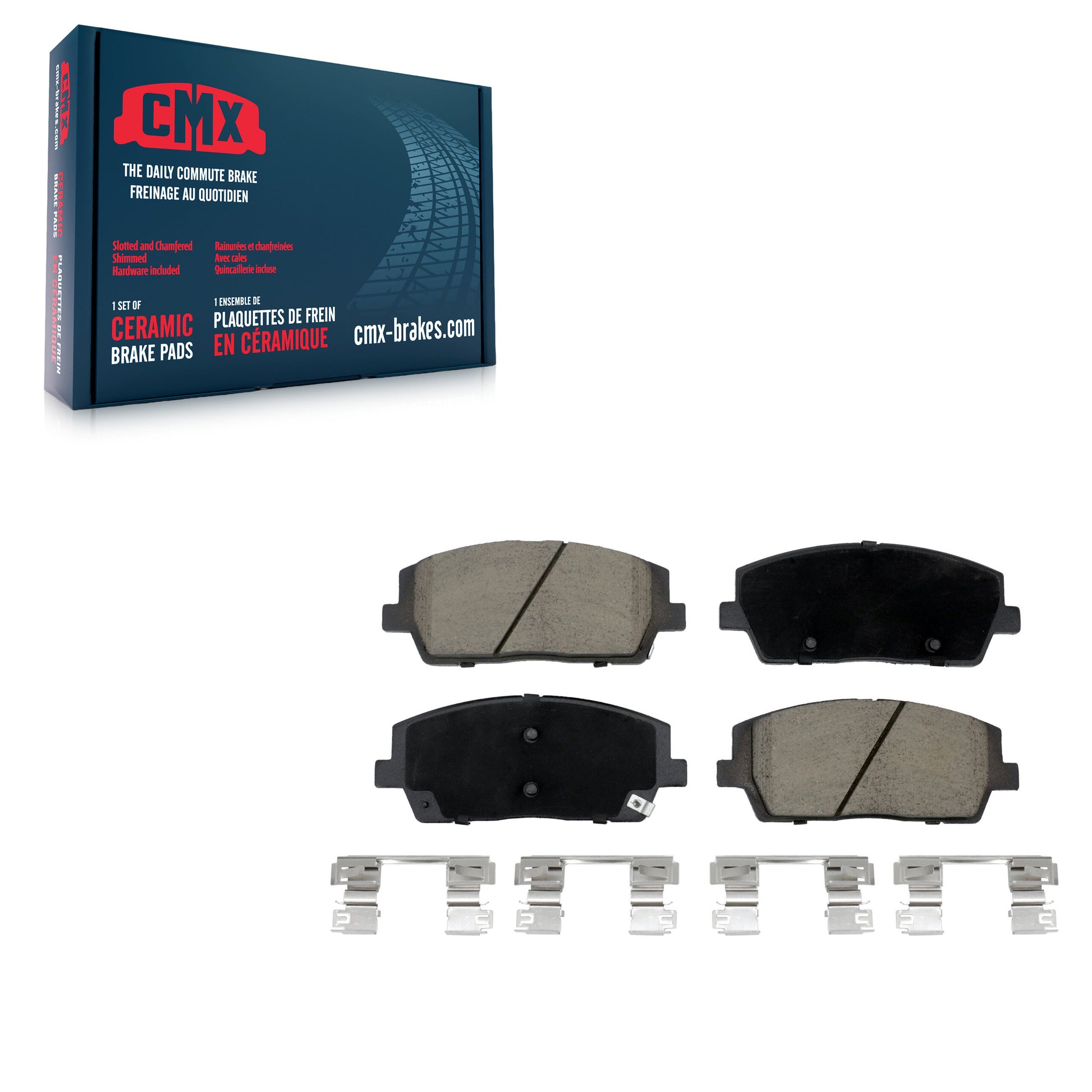 CMX CMX-D2215 Disc Brake Pad for 2020-2025 Hyundai Palisade, Kia Telluride - Front