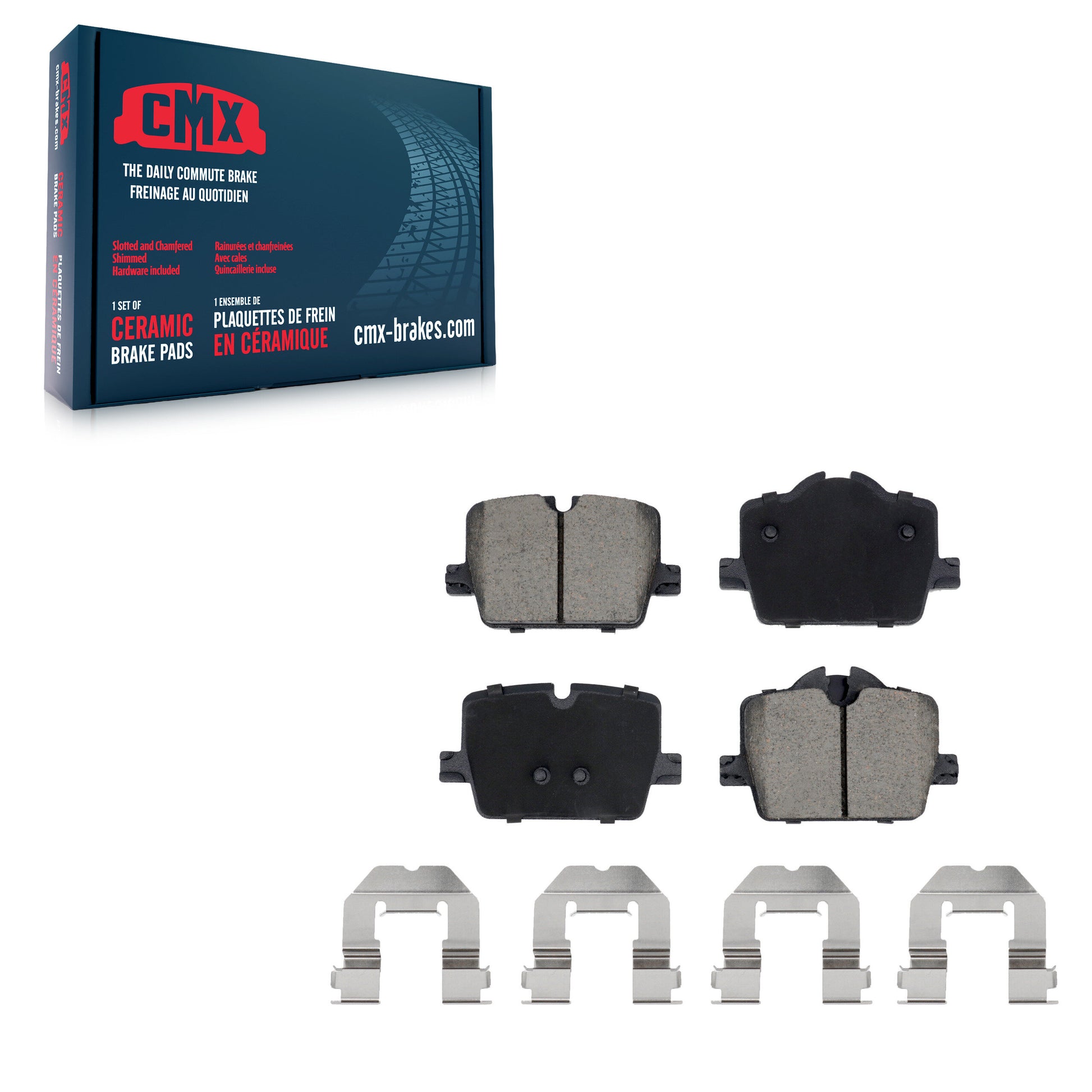 CMX CMX-D2221 Disc Brake Pad for 2019-2024 BMW i4, Toyota GR Supra, BMW 230i - Rear