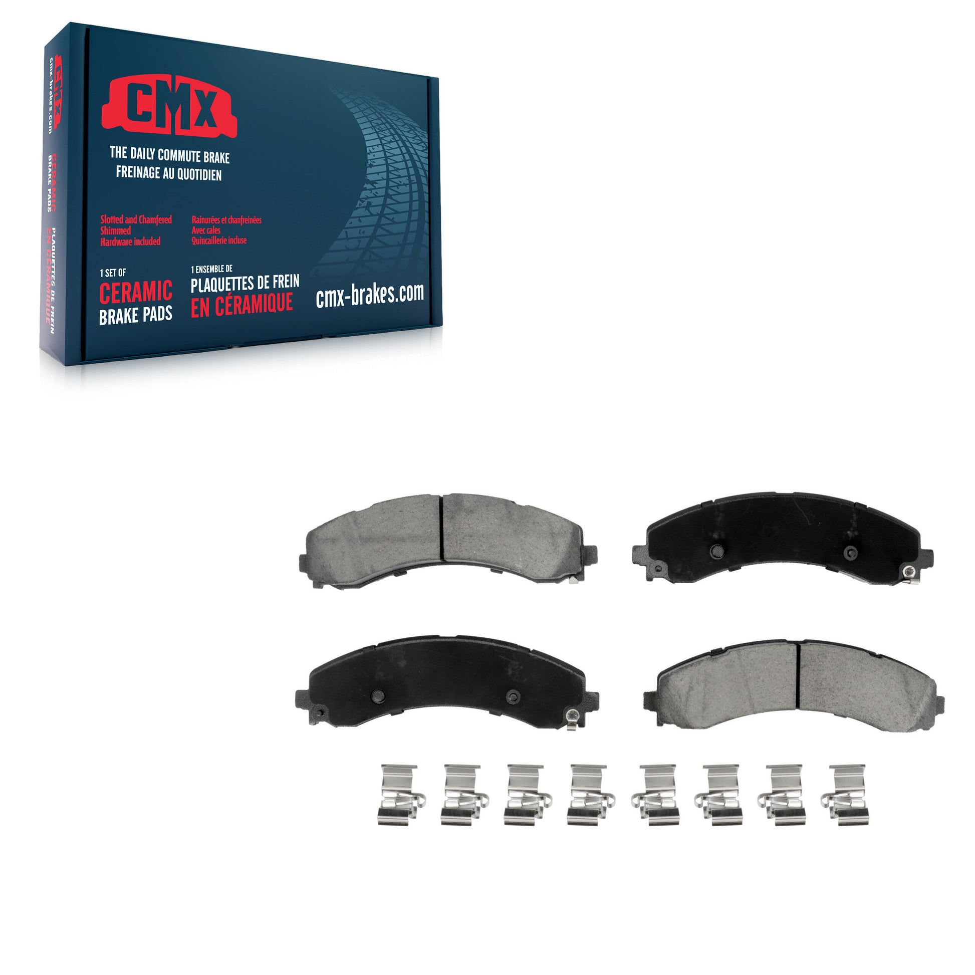 CMX CMX-D2224 Disc Brake Pad for 2019-2024 Ram 3500 - Rear
