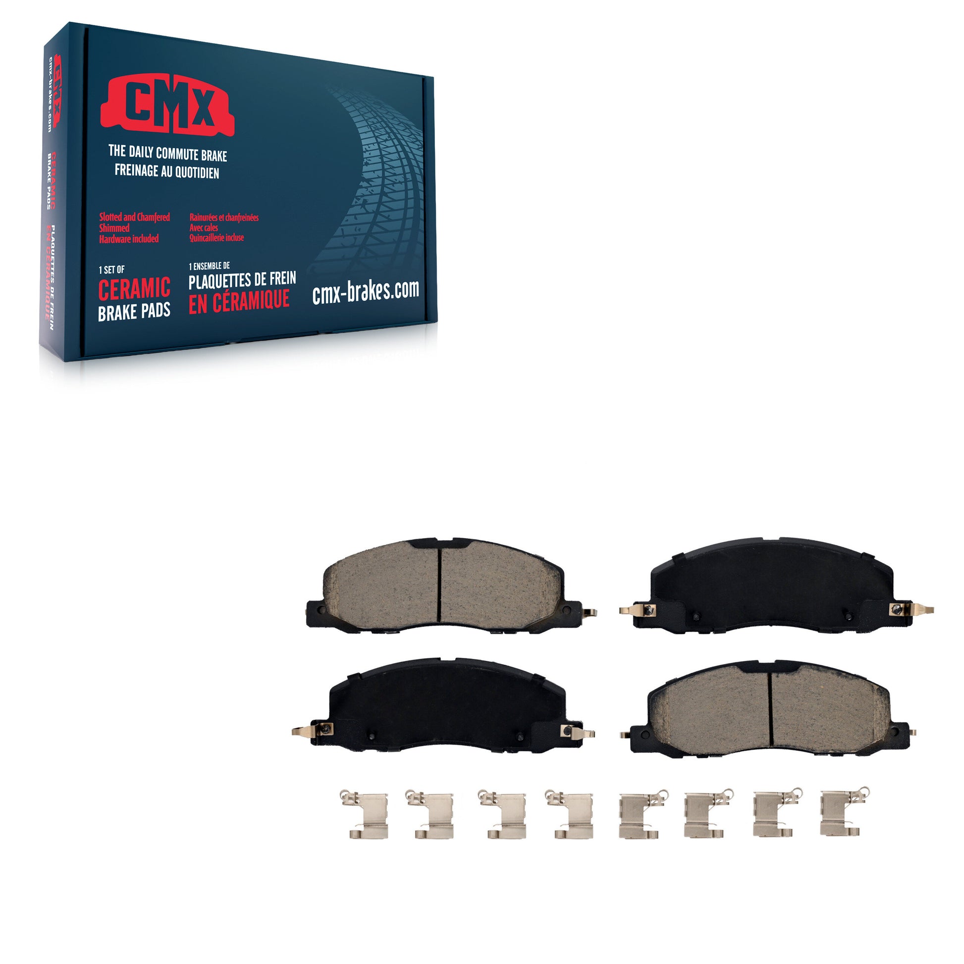 CMX CMX-D2230 Disc Brake Pad for 2020-2024 Ford Explorer, Lincoln Aviator - Front
