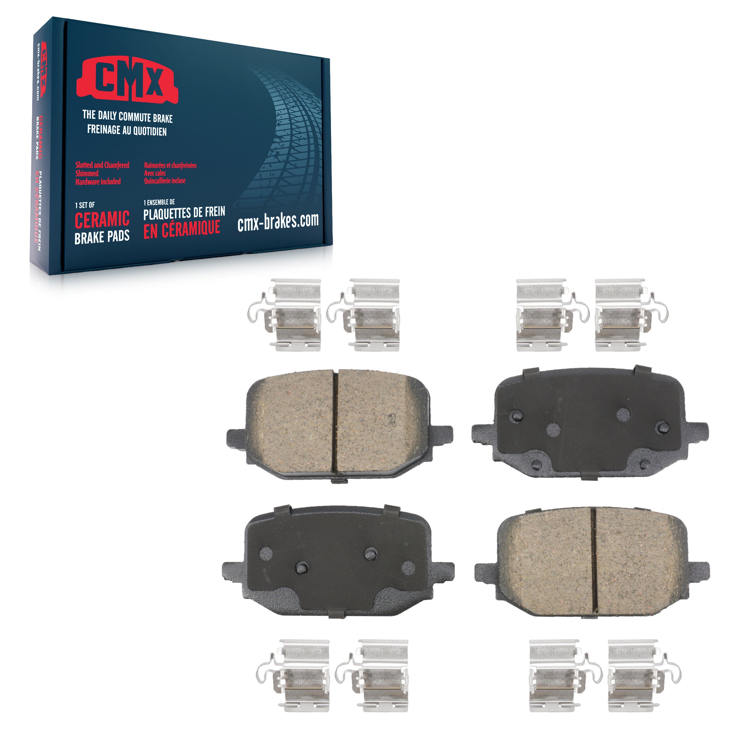 CMX CMX-D2232 Disc Brake Pad for 2020-2024 Ford Explorer - Rear