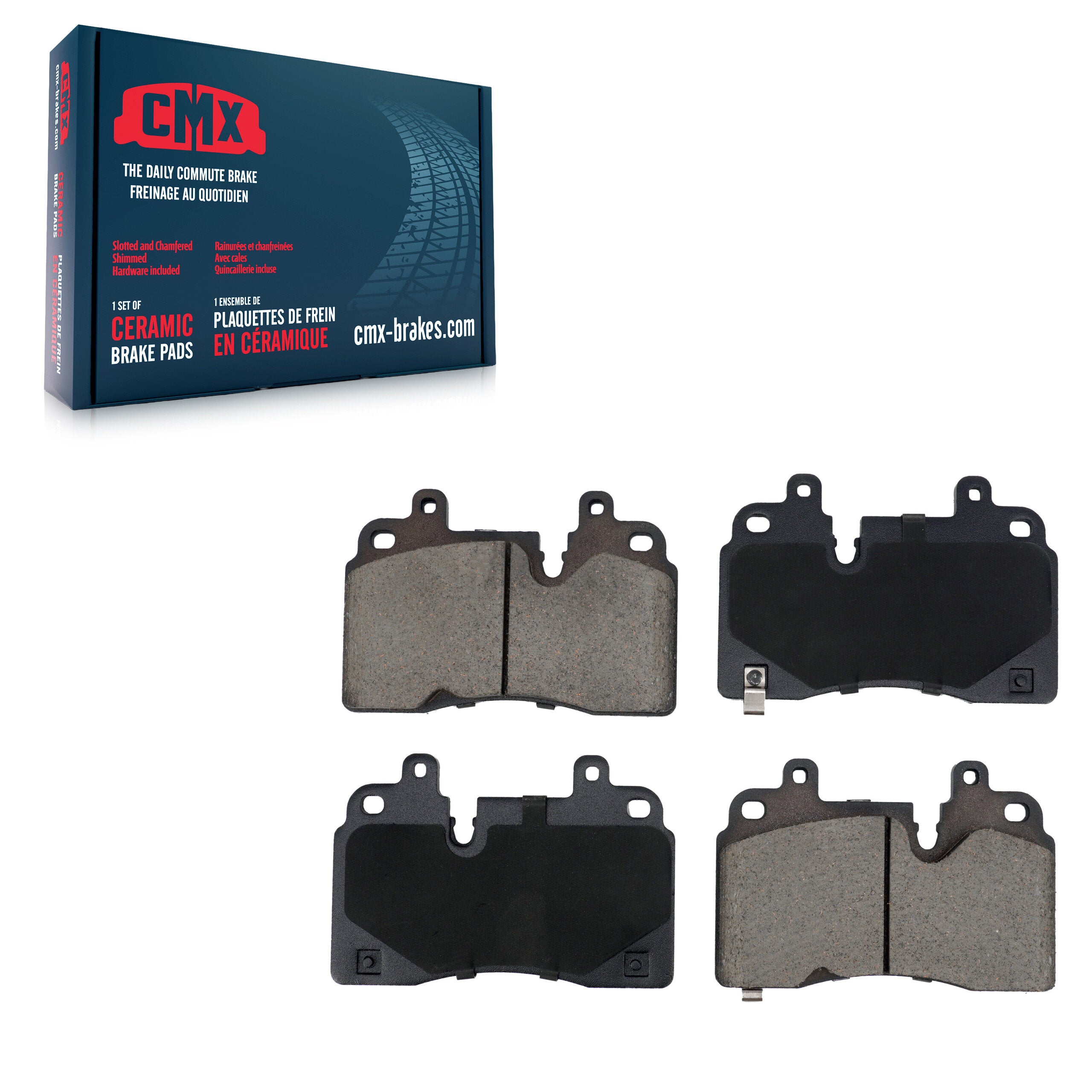 CMX CMX-D2251 Disc Brake Pad for 2019-2022 Chevrolet Corvette, Cadillac CT6 - Front