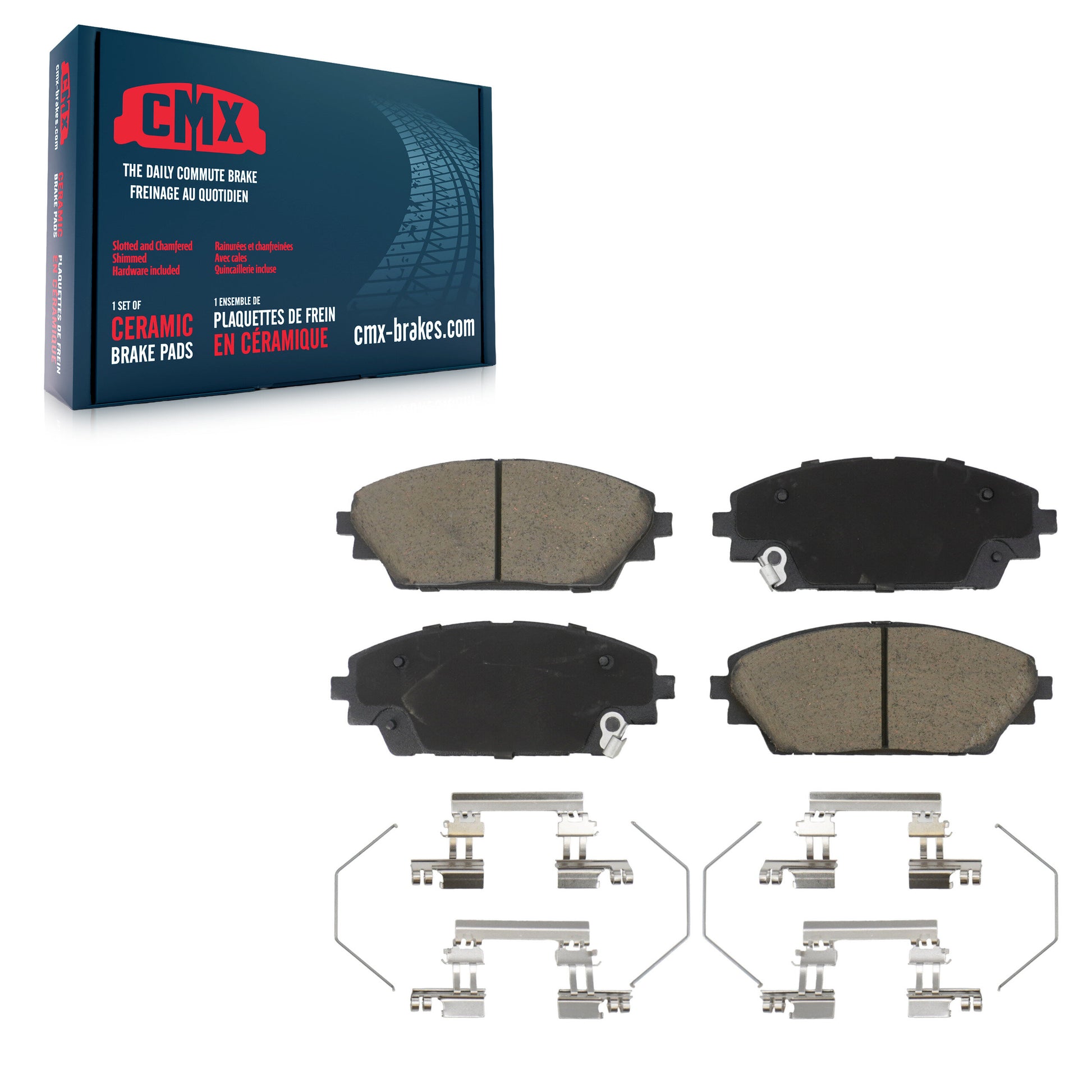 CMX CMX-D2275 Disc Brake Pad for 2020-2025 Mazda CX-30 - Front