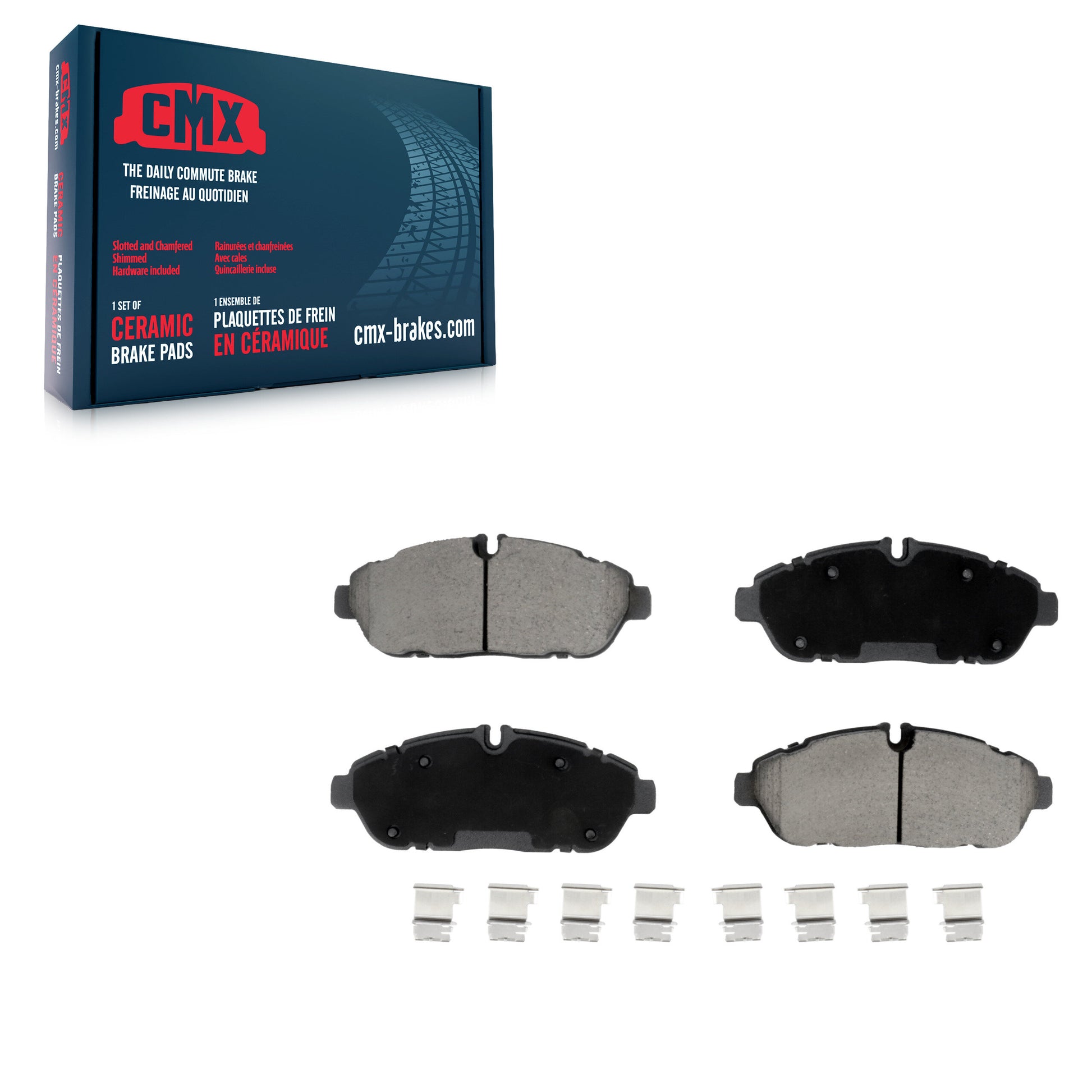 CMX CMX-D2301 Disc Brake Pad for 2020-2023 Ford Transit-150, Ford Transit-250, Ford Transit-350 - Front