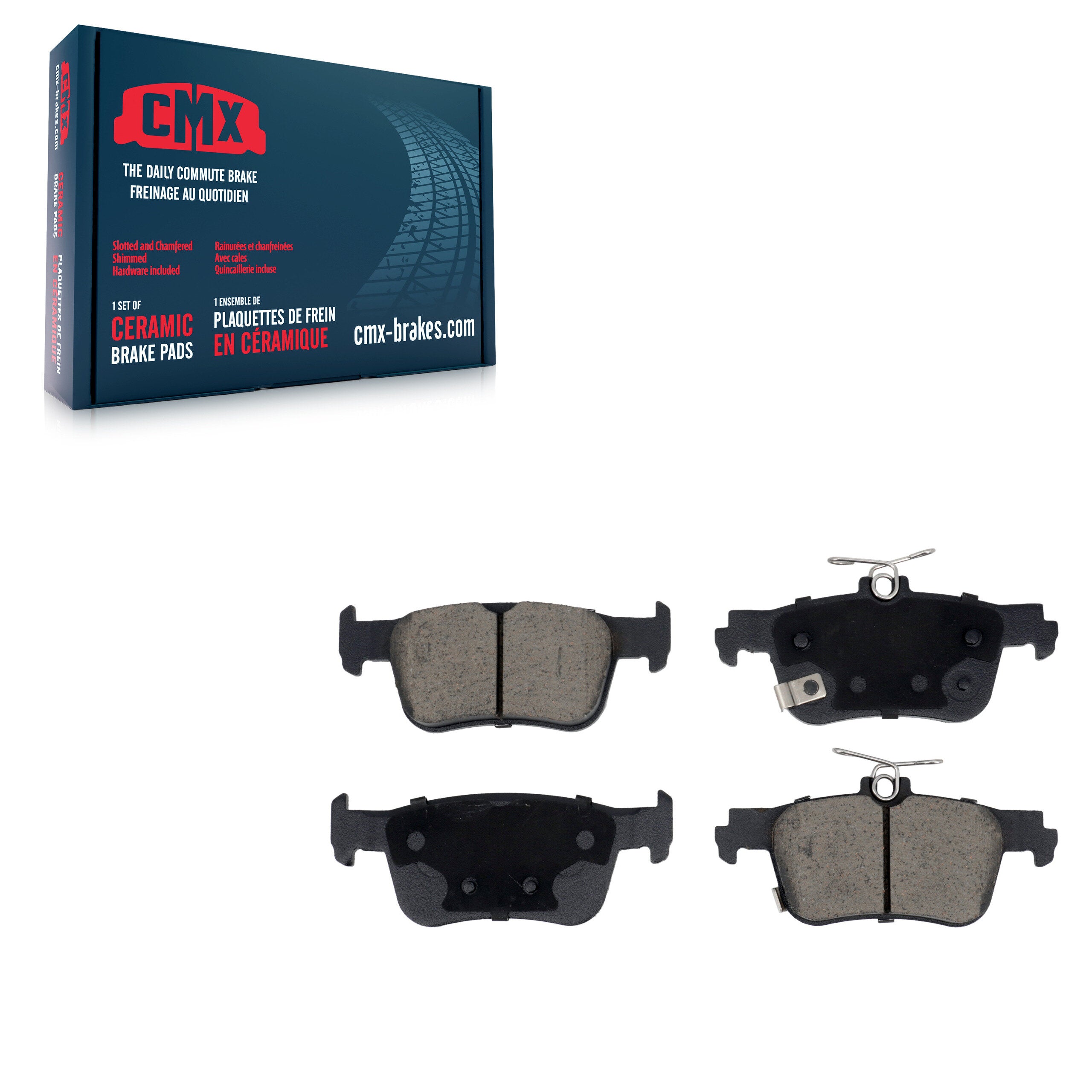 CMX CMX-D2384 Disc Brake Pad for 2021-2023 Ford Mustang Mach-E - Rear