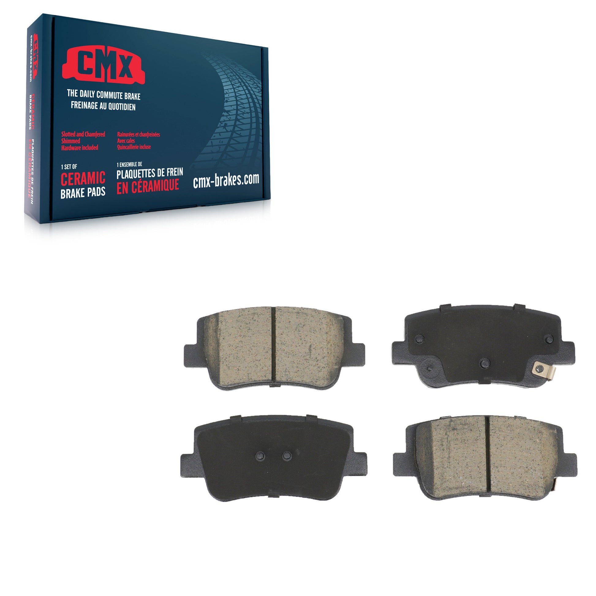 CMX CMX-D2417 Disc Brake Pad for 2021-2025 Kia K5, Hyundai Sonata - Rear