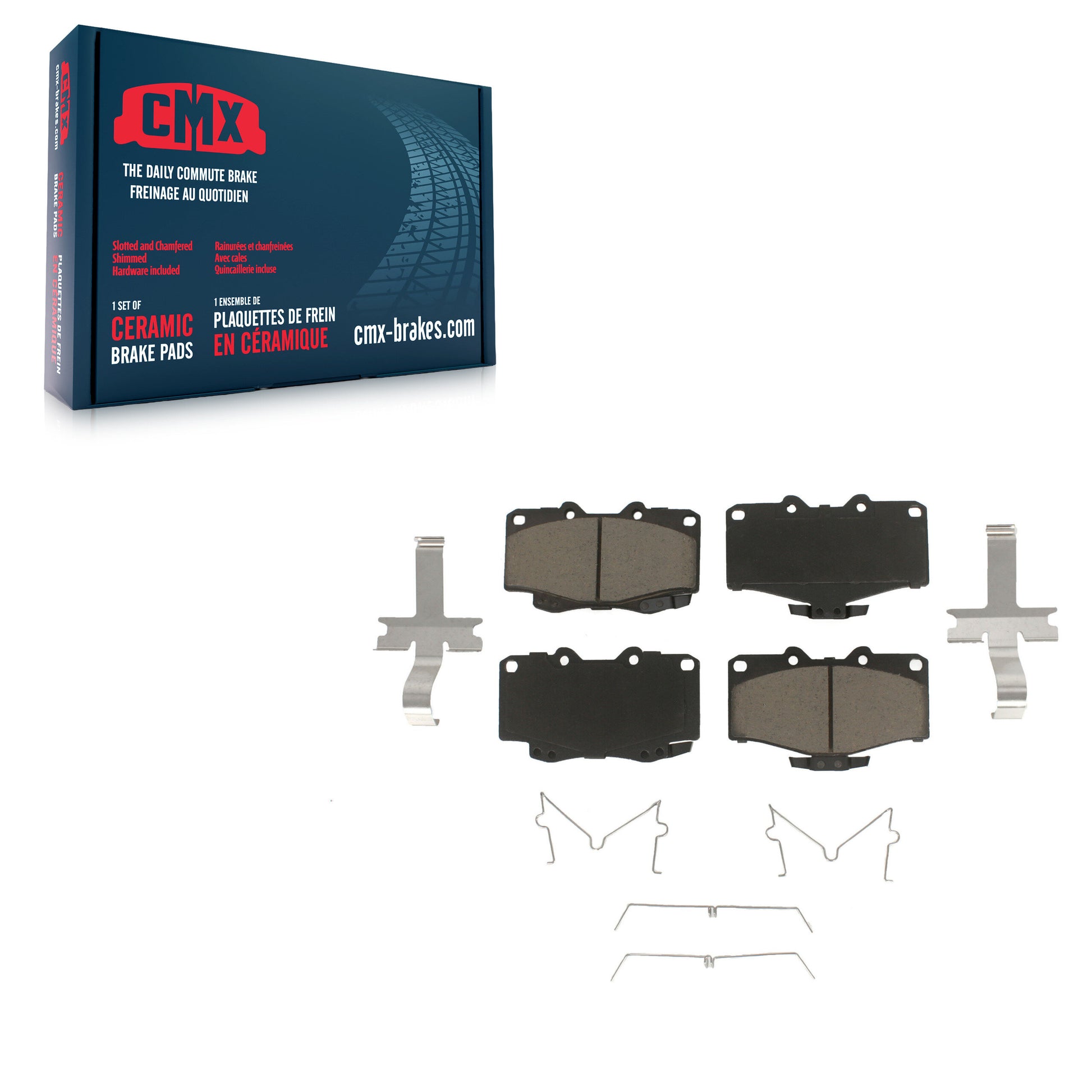 CMX CMX-D436A Disc Brake Pad for 1989-2002 Toyota Tacoma, Toyota 4Runner, Toyota Pickup - Front