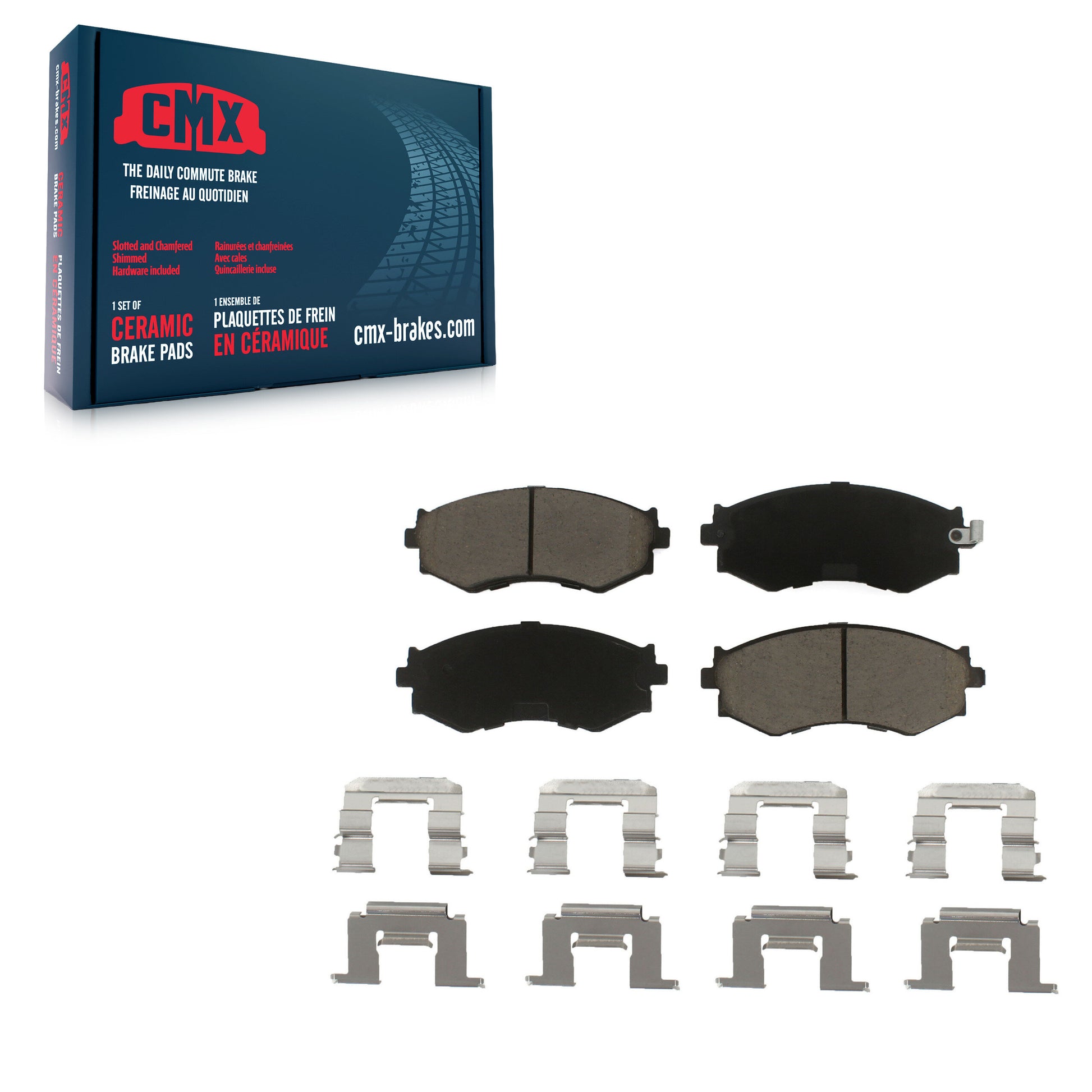 CMX CMX-D462 Disc Brake Pad for 1989-2006 Nissan Sentra, Nissan 240SX, INFINITI G20 - Front