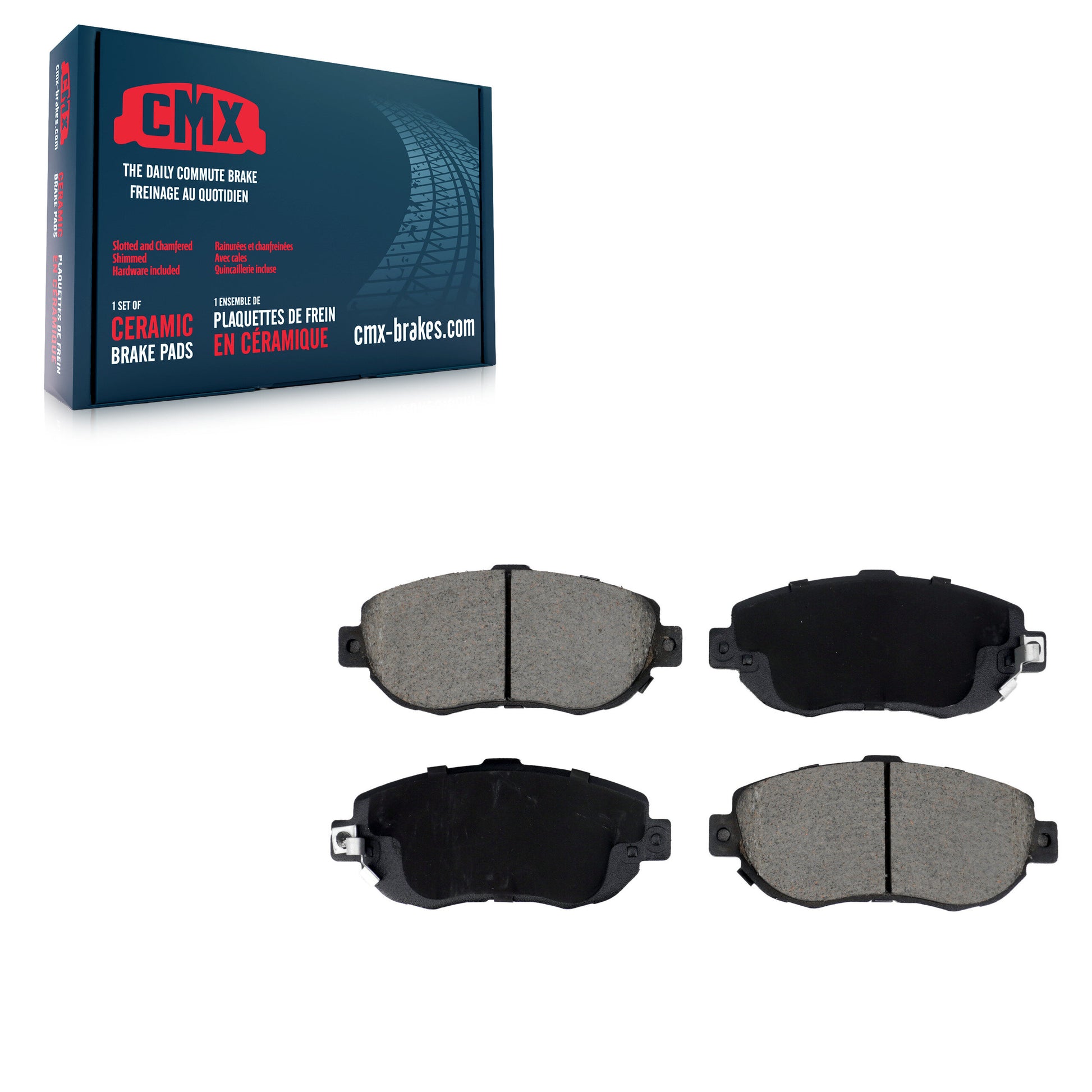 CMX CMX-D619 Disc Brake Pad for 1993-2010 Lexus SC430, Lexus GS430, Lexus IS300 - Front