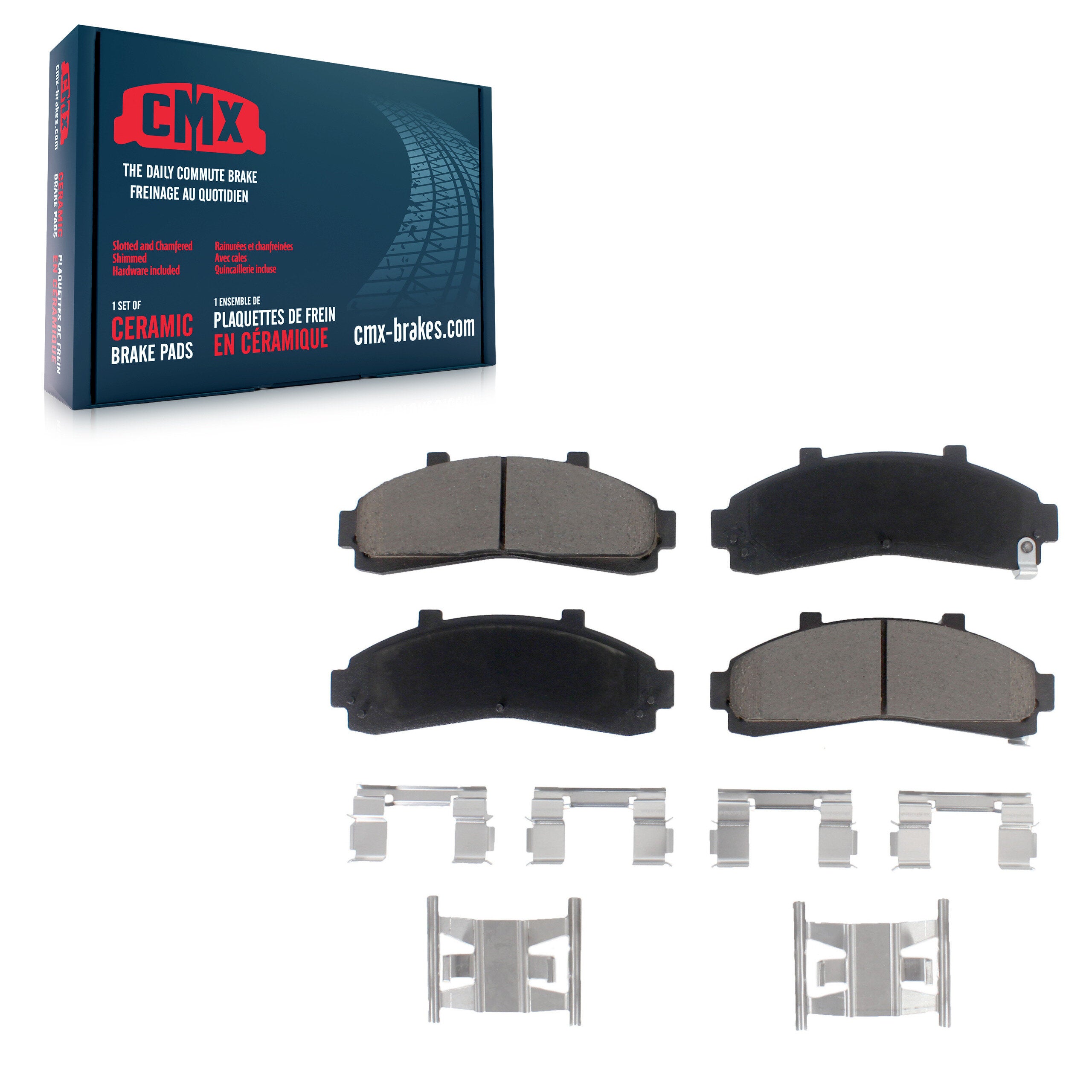 CMX CMX-D652 Disc Brake Pad for 1995-2002 Mazda B2300, Mazda B2500, Mercury Mountaineer - Front