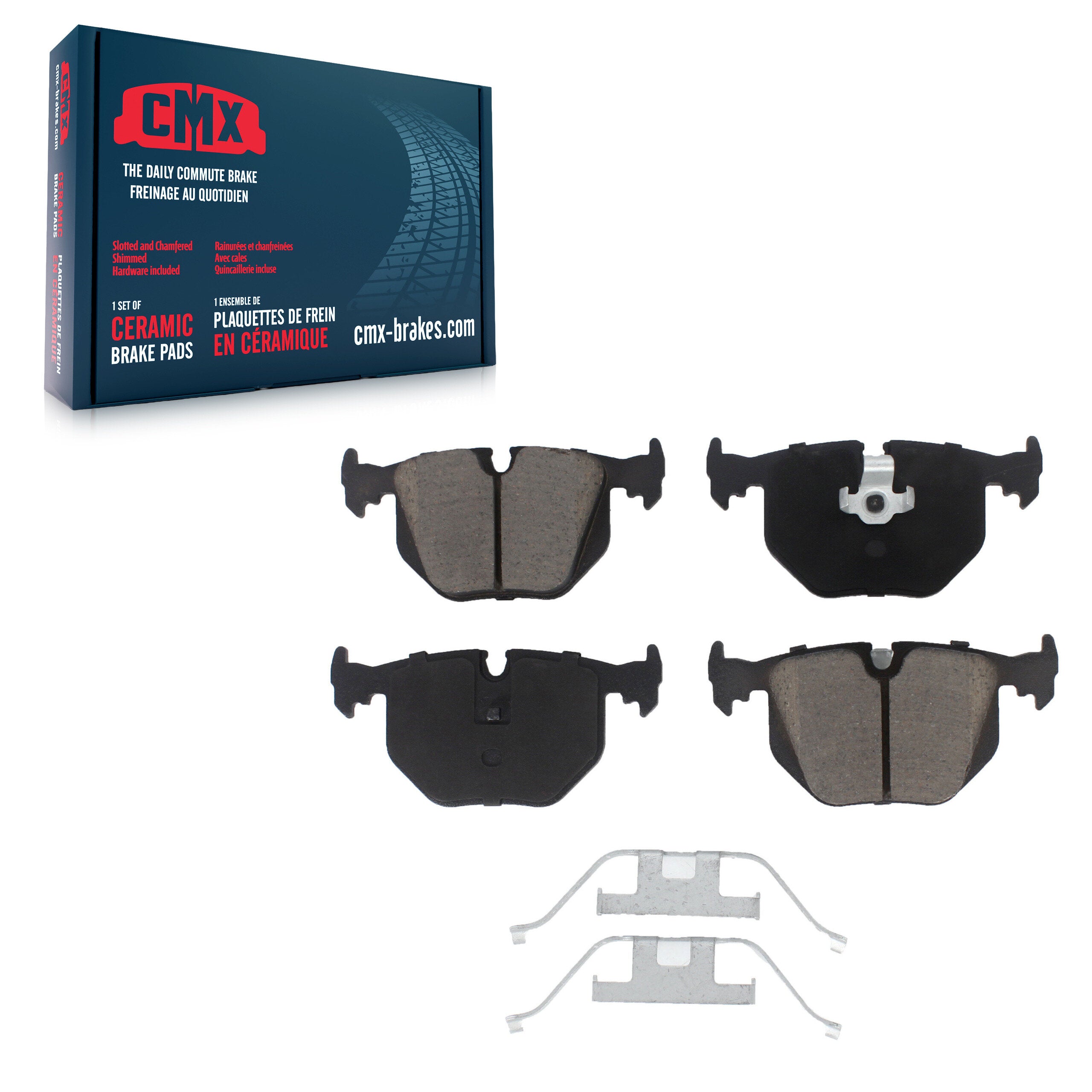 CMX CMX-D683 Disc Brake Pad for 1991-2010 BMW Z4, BMW X3, Land Rover Range Rover - Rear