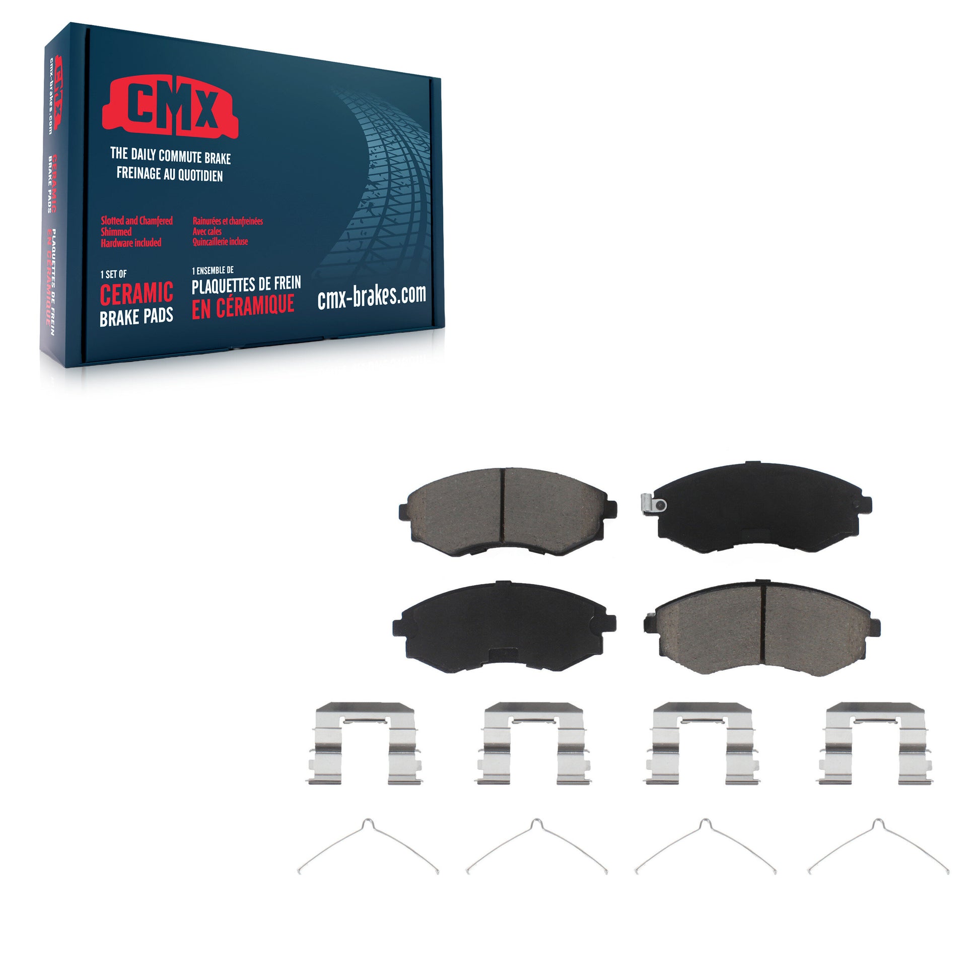 CMX CMX-D700 Disc Brake Pad for 1989-2006 Hyundai Elantra, Hyundai Sonata, Kia Magentis - Front