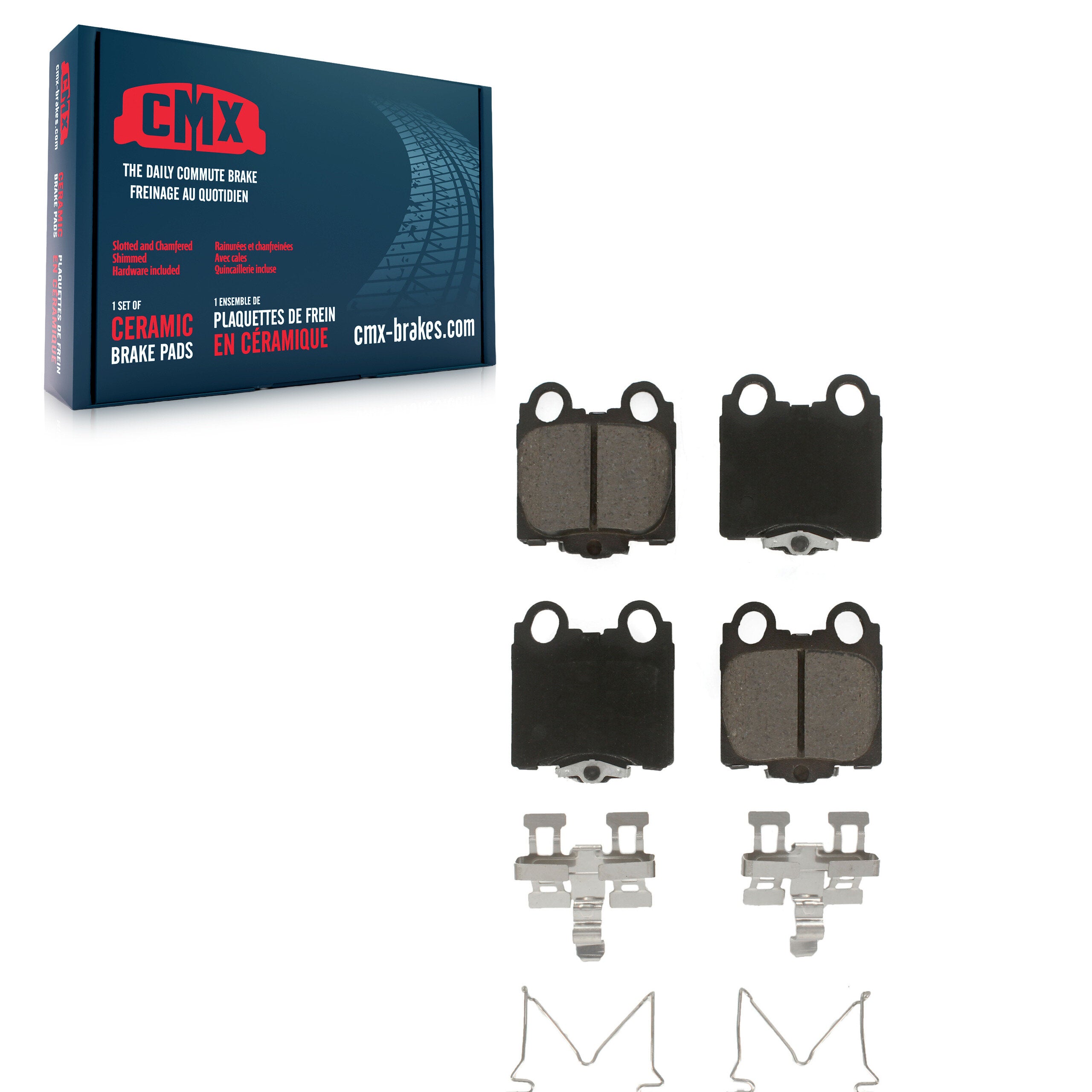 CMX CMX-D771 Disc Brake Pad for 1998-2010 Lexus SC430, Lexus GS430, Lexus IS300 - Rear