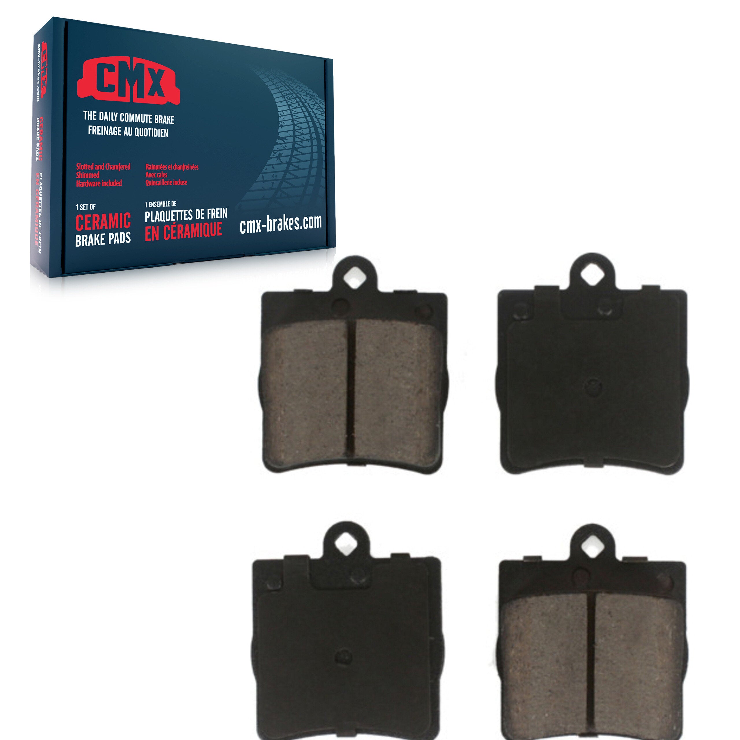 CMX CMX-D779 Disc Brake Pad for 1996-2011 Mercedes-Benz SLK300, Chrysler Crossfire, Mercedes-Benz C230 - Rear