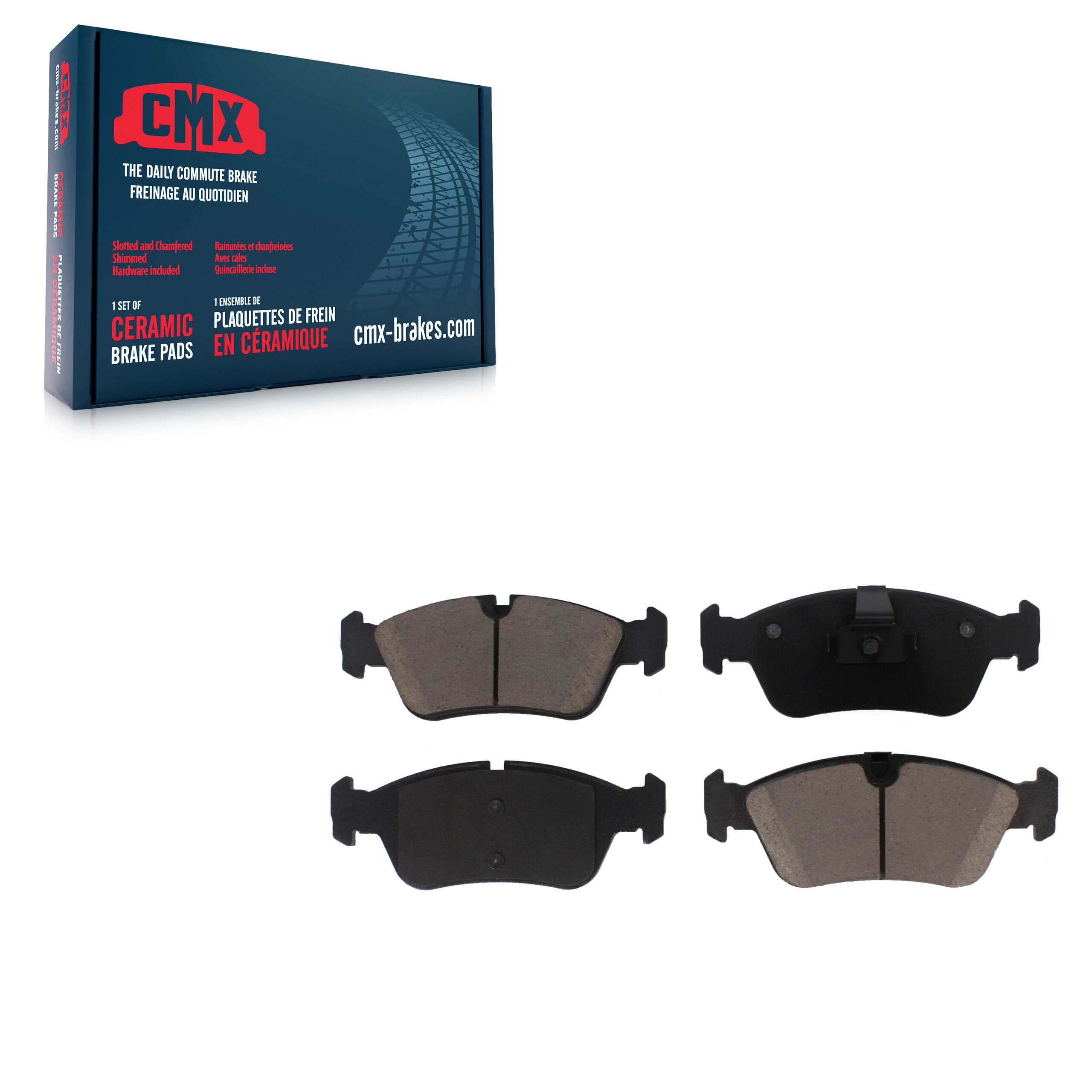 CMX CMX-D781 Disc Brake Pad for 1991-2008 BMW Z4, BMW 320i, BMW 325Ci - Front