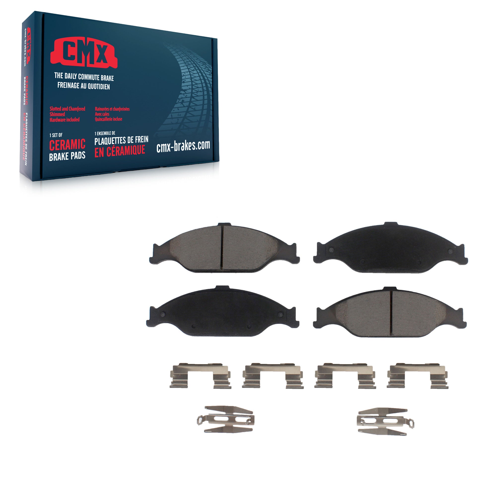 CMX CMX-D804 Disc Brake Pad for 1999-2004 Ford Mustang - Front