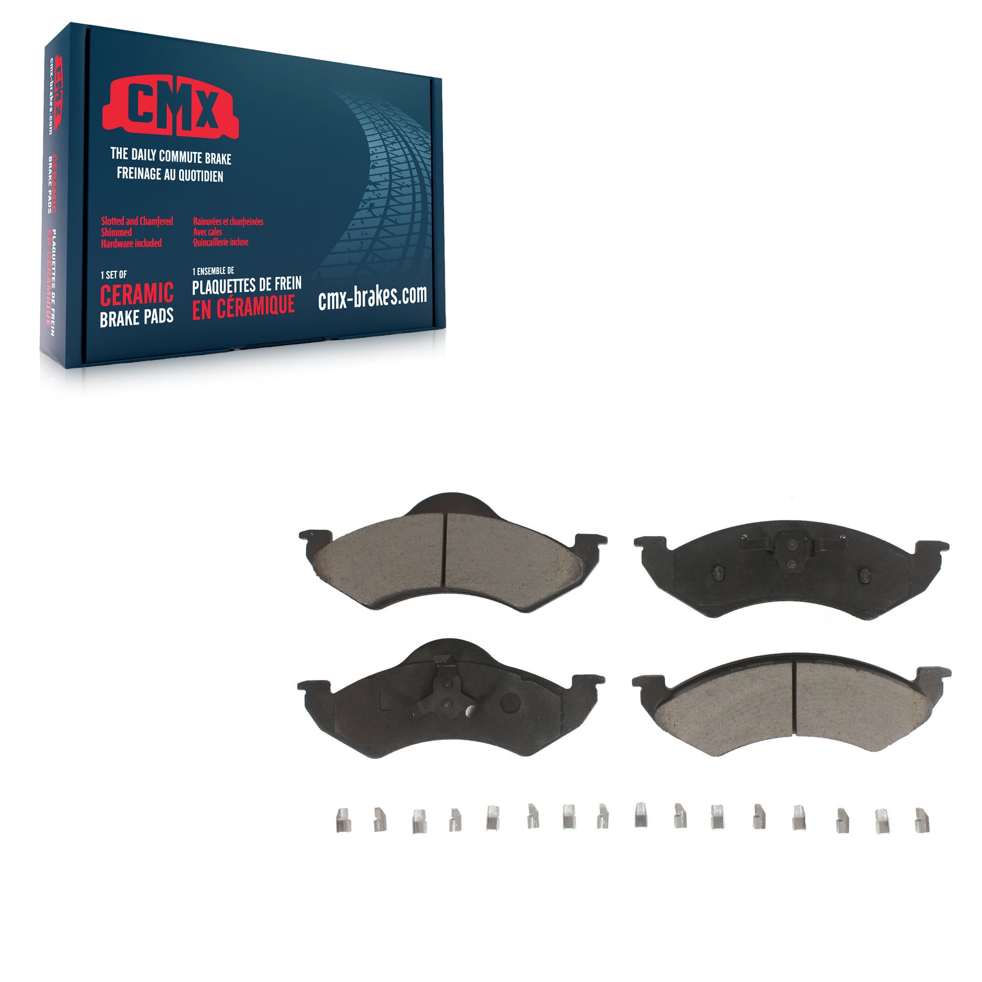 CMX CMX-D820 Disc Brake Pad for 2000-2002 Dodge Dakota, Dodge Durango - Front