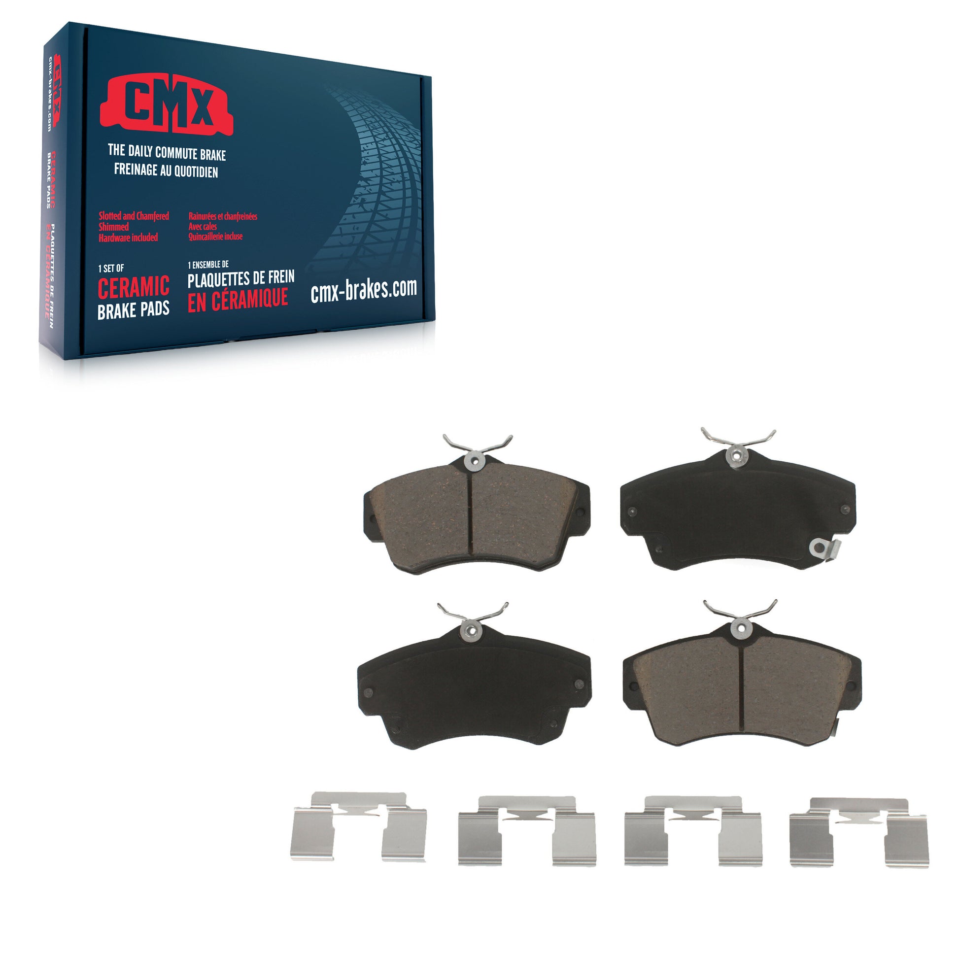 CMX CMX-D841 Disc Brake Pad for 2001-2010 Dodge Neon, Chrysler PT Cruiser - Front