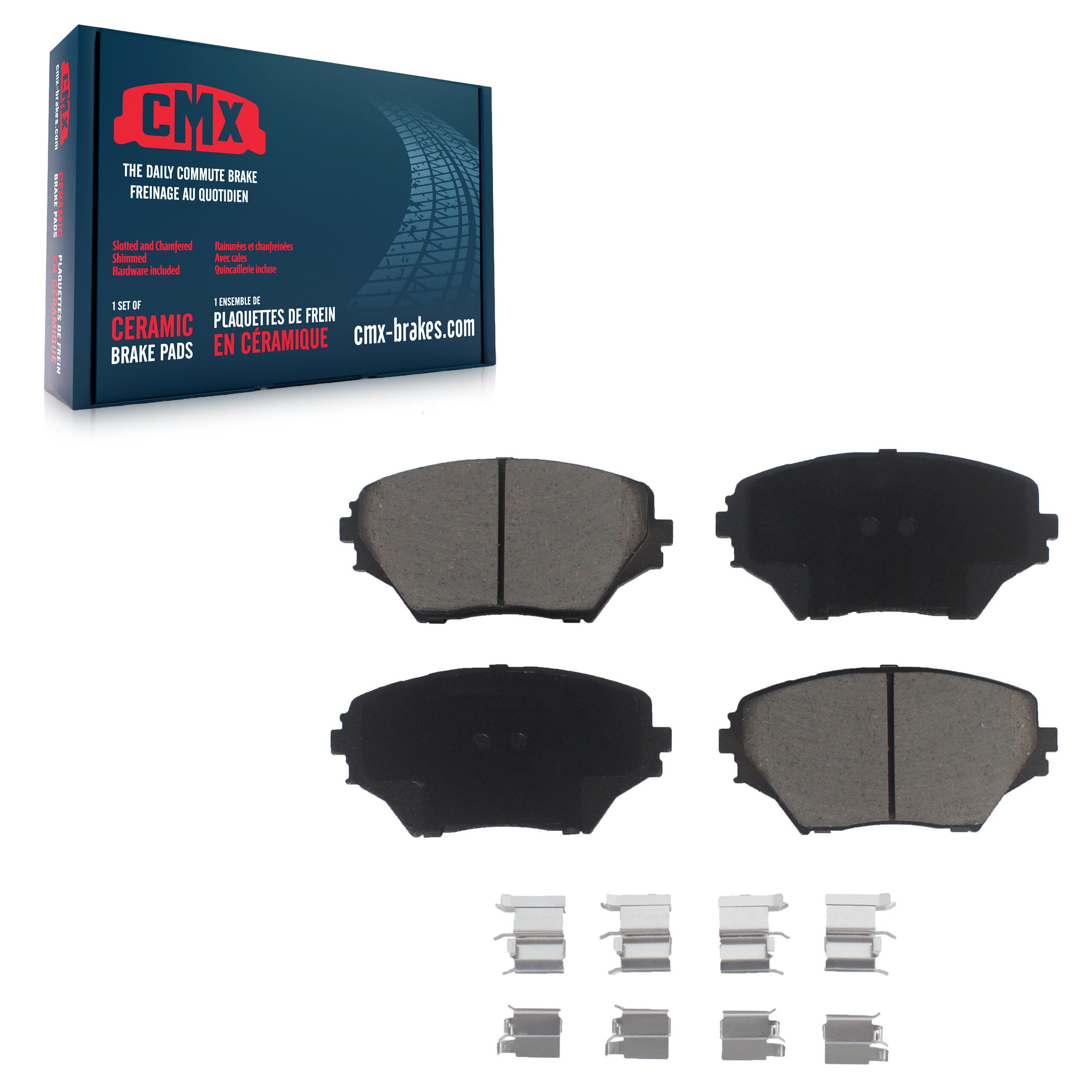 CMX CMX-D862 Disc Brake Pad for 2001-2005 Toyota RAV4 - Front