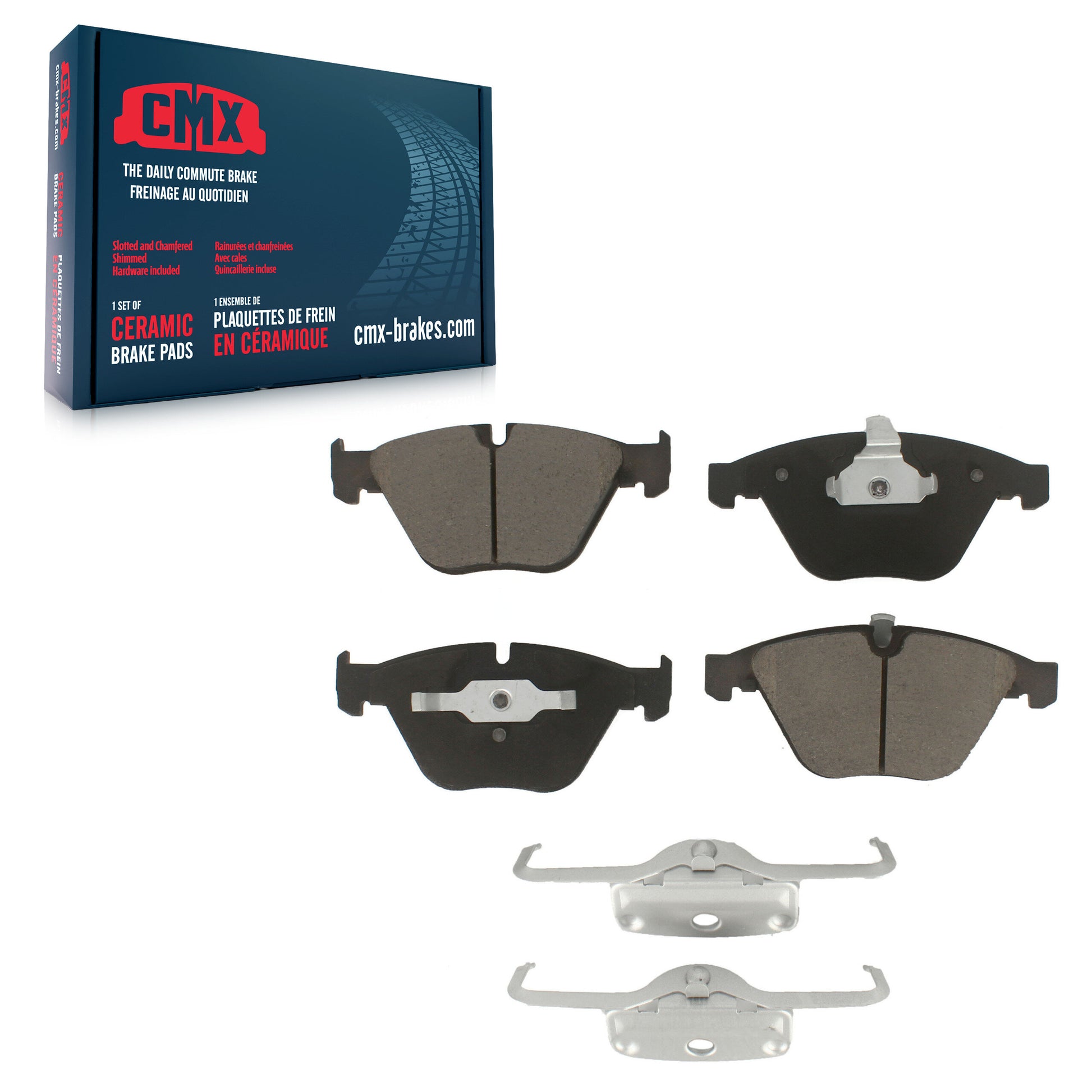 CMX CMX-D918 Disc Brake Pad for 2002-2015 BMW X1, BMW 328i, BMW 335i - Front