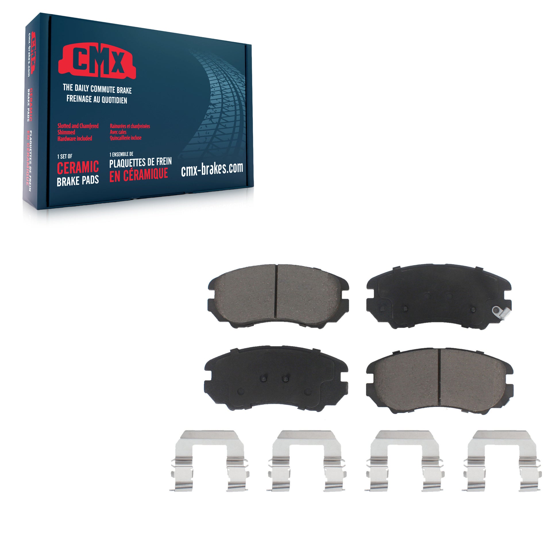 CMX CMX-D924 Disc Brake Pad for 2003-2013 Hyundai Elantra, Kia Soul, Hyundai Tiburon - Front