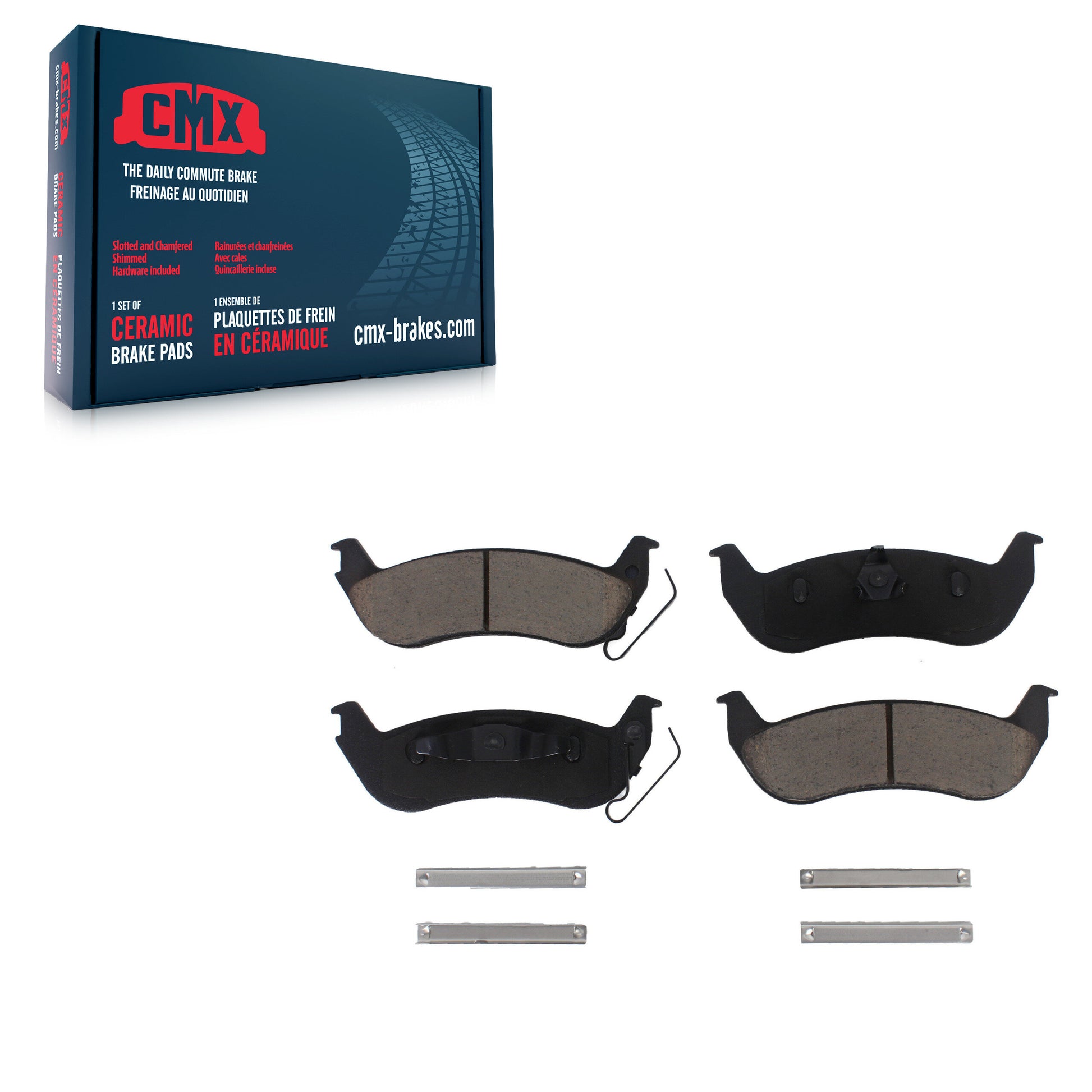 CMX CMX-D932 Disc Brake Pad for 2003-2011 Ford Ranger, Mazda B2300, Mazda B4000 - Rear