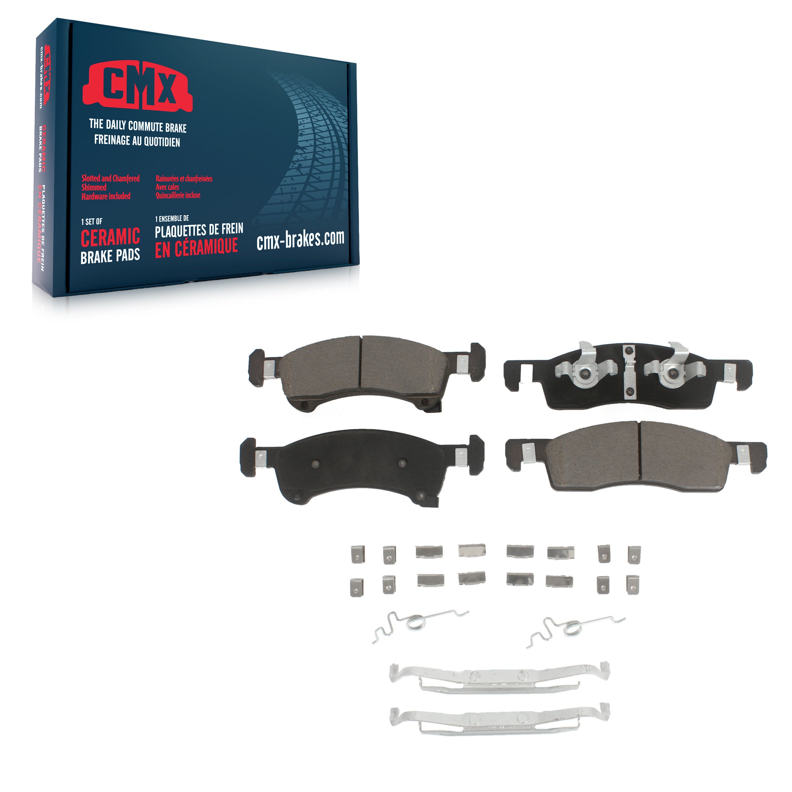 CMX CMX-D934 Disc Brake Pad for 2002-2006 Ford Expedition, Lincoln Navigator - Front