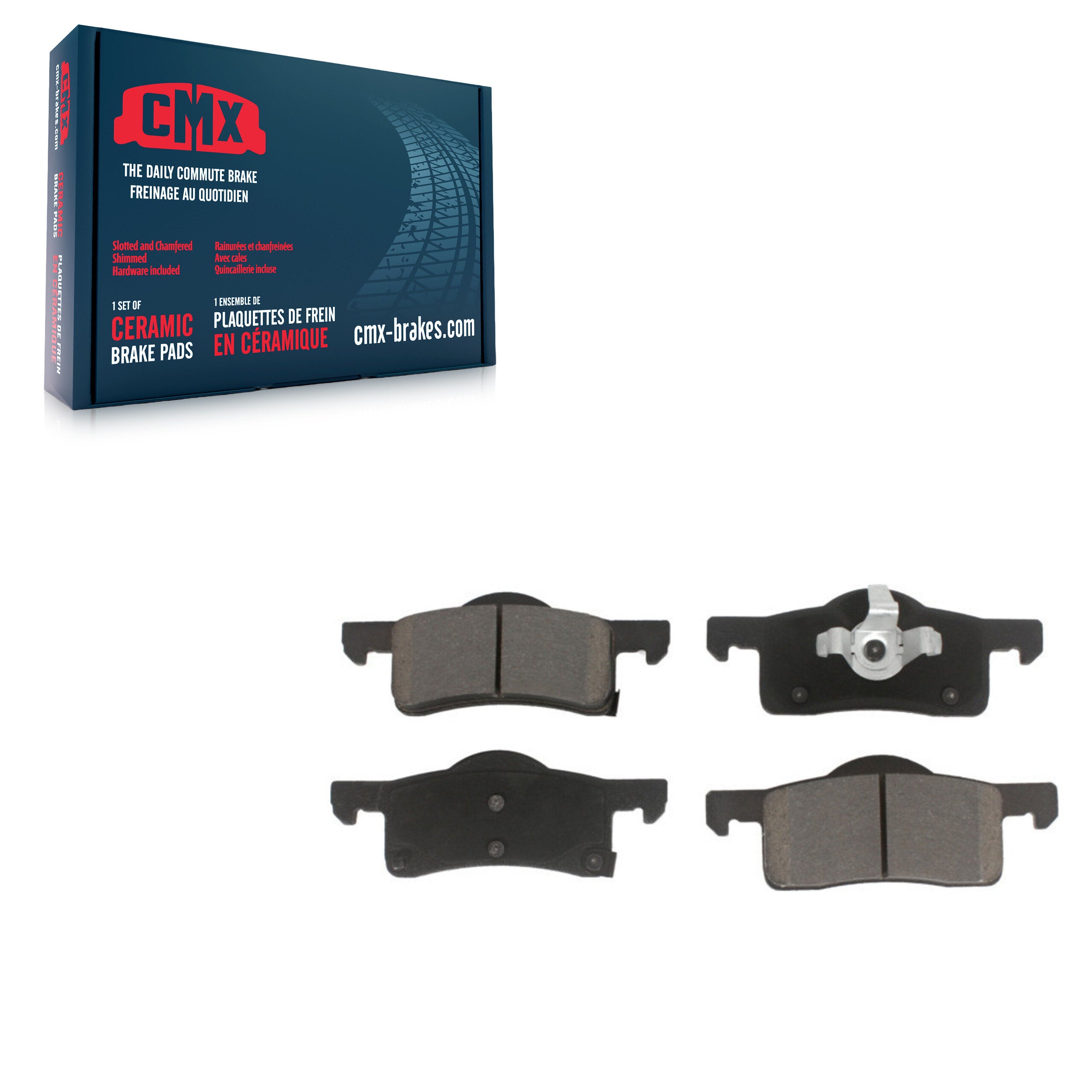 CMX CMX-D935 Disc Brake Pad for 2002-2006 Ford Expedition, Lincoln Navigator - Rear