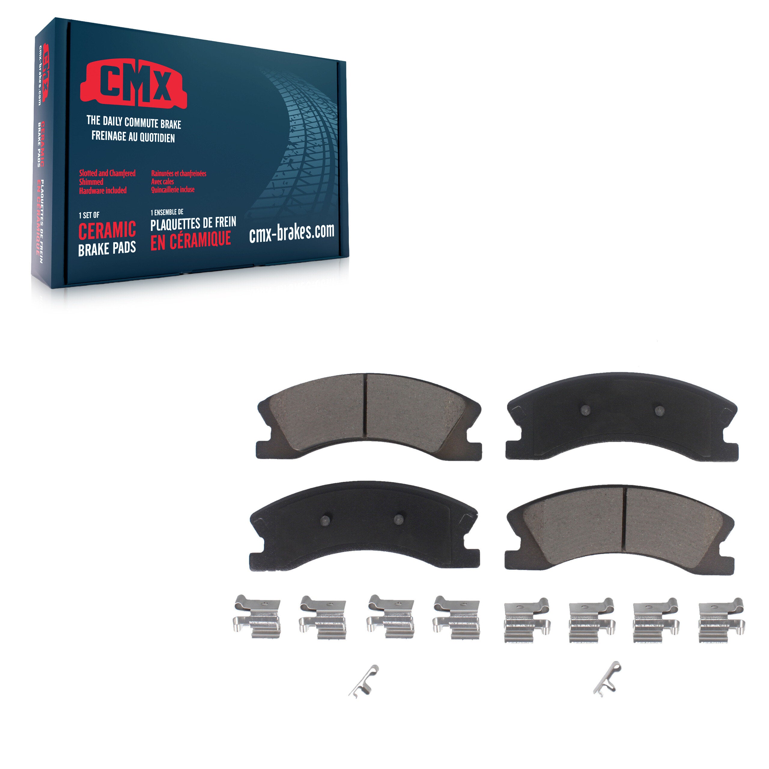 CMX CMX-D945 Disc Brake Pad for 1999-2004 Jeep Grand Cherokee - Front