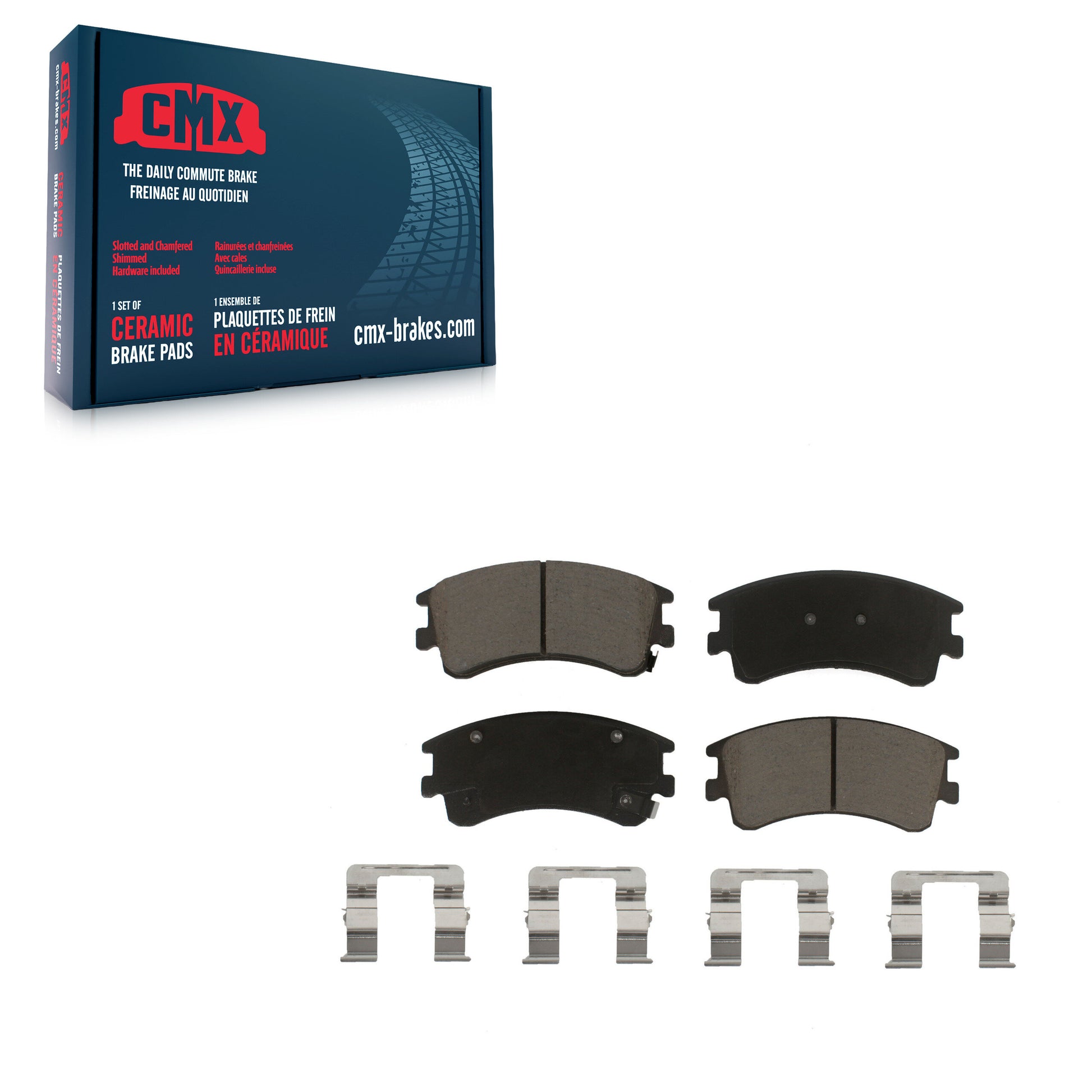 CMX CMX-D957 Disc Brake Pad for 2003-2005 Mazda 6 - Front