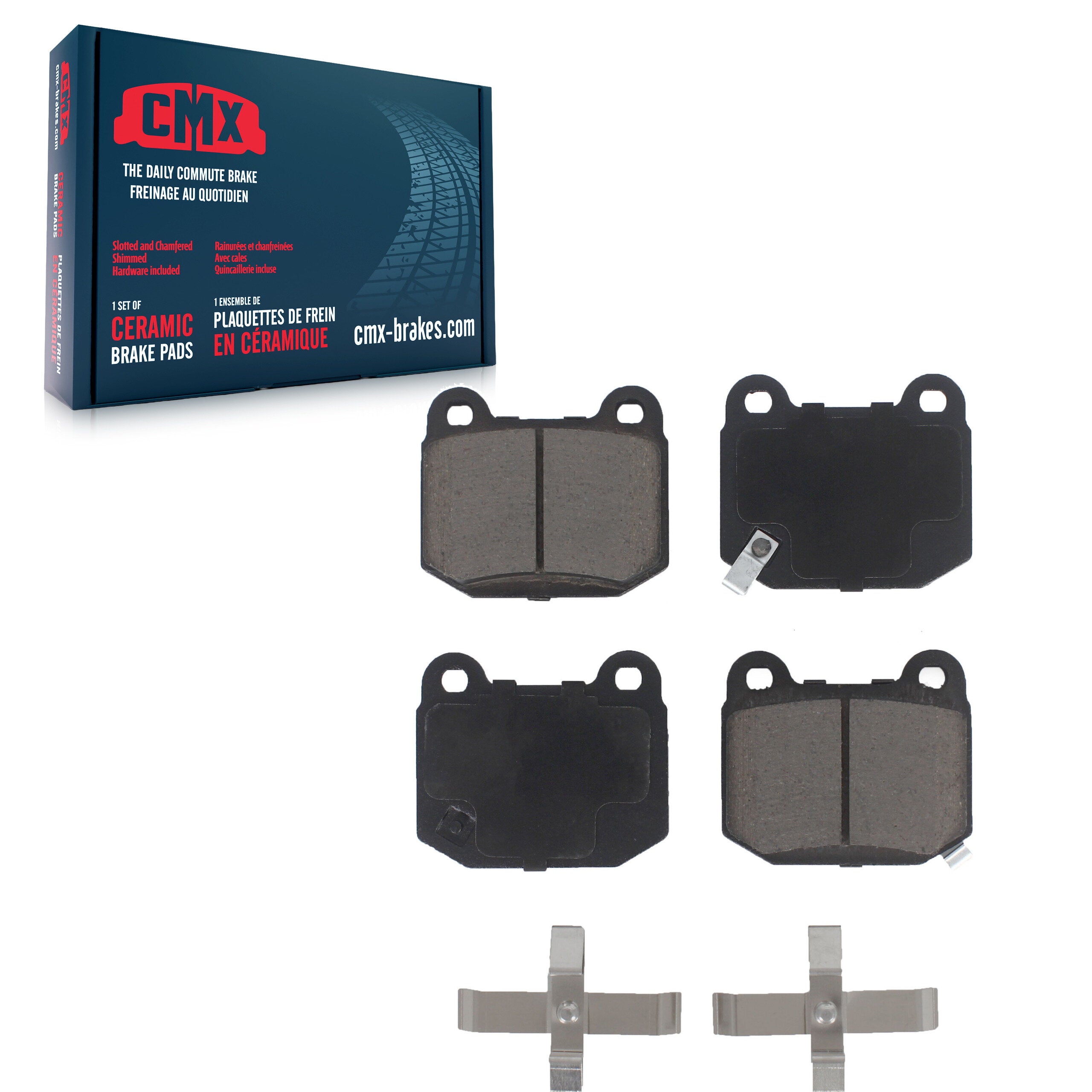 CMX CMX-D961 Disc Brake Pad for 2003-2020 Toyota 86, Subaru BRZ, Subaru WRX - Rear