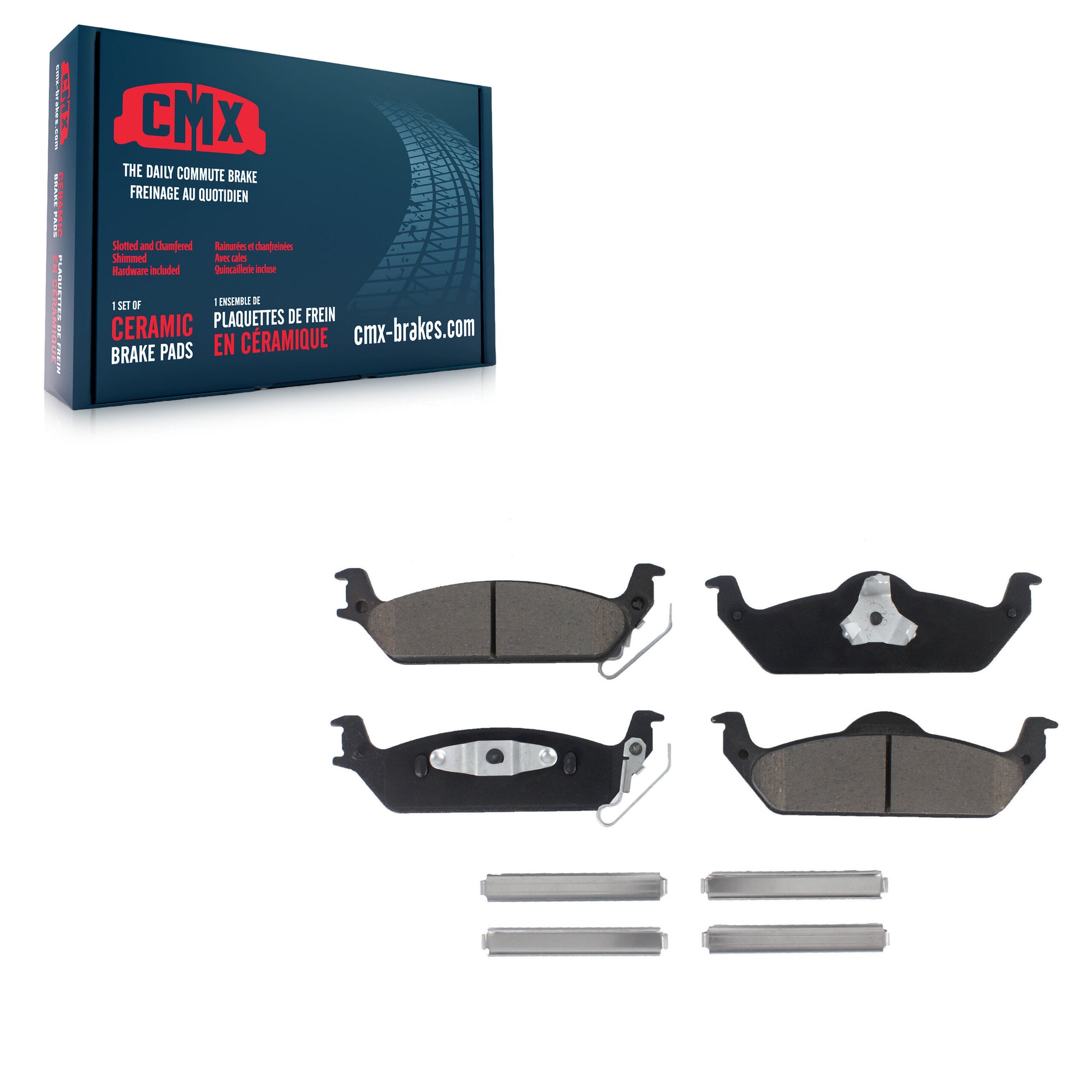 CMX CMX-D963 Disc Brake Pad for 2002-2004 Dodge Dakota - Rear