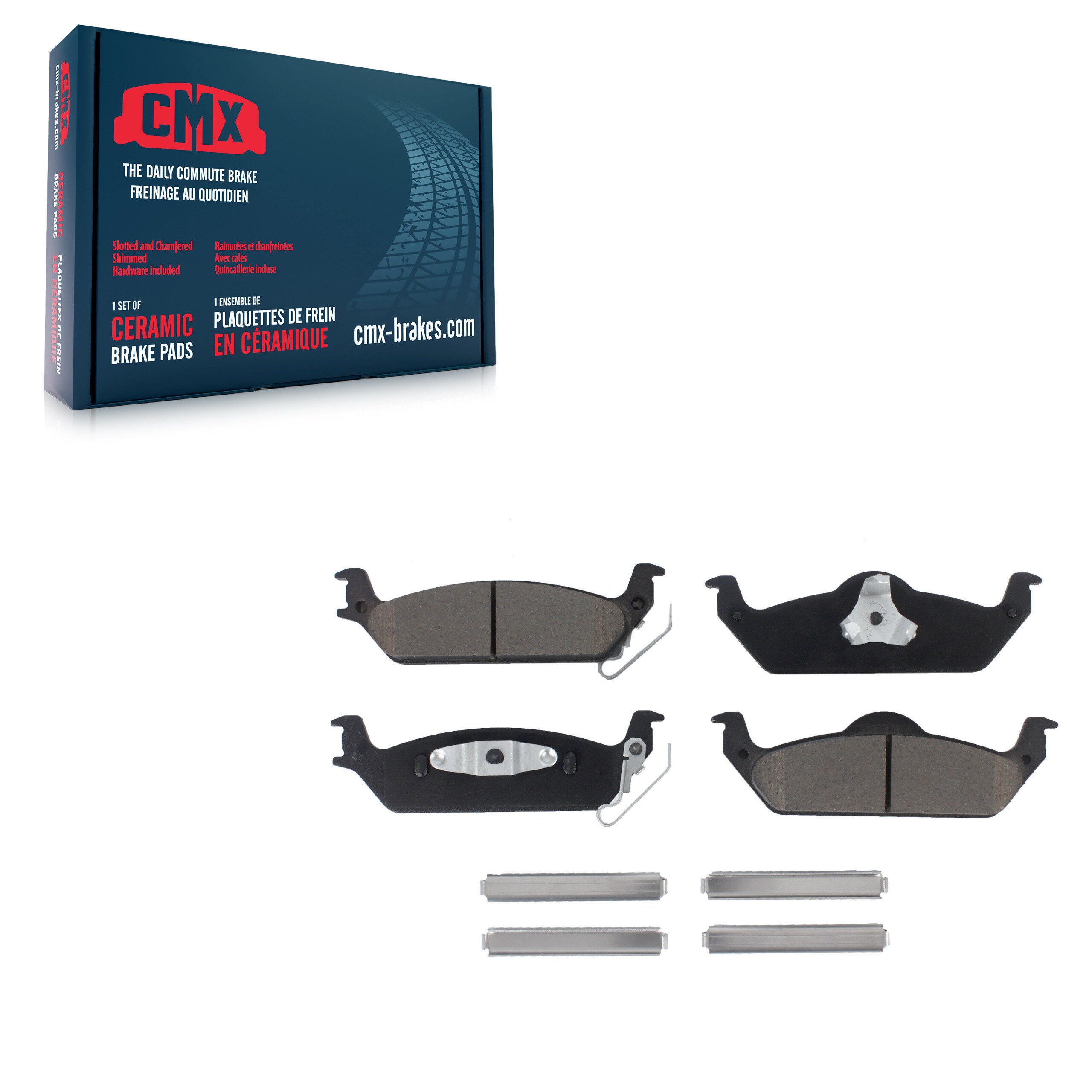CMX CMX-D963 Disc Brake Pad for 2002-2004 Dodge Dakota - Rear